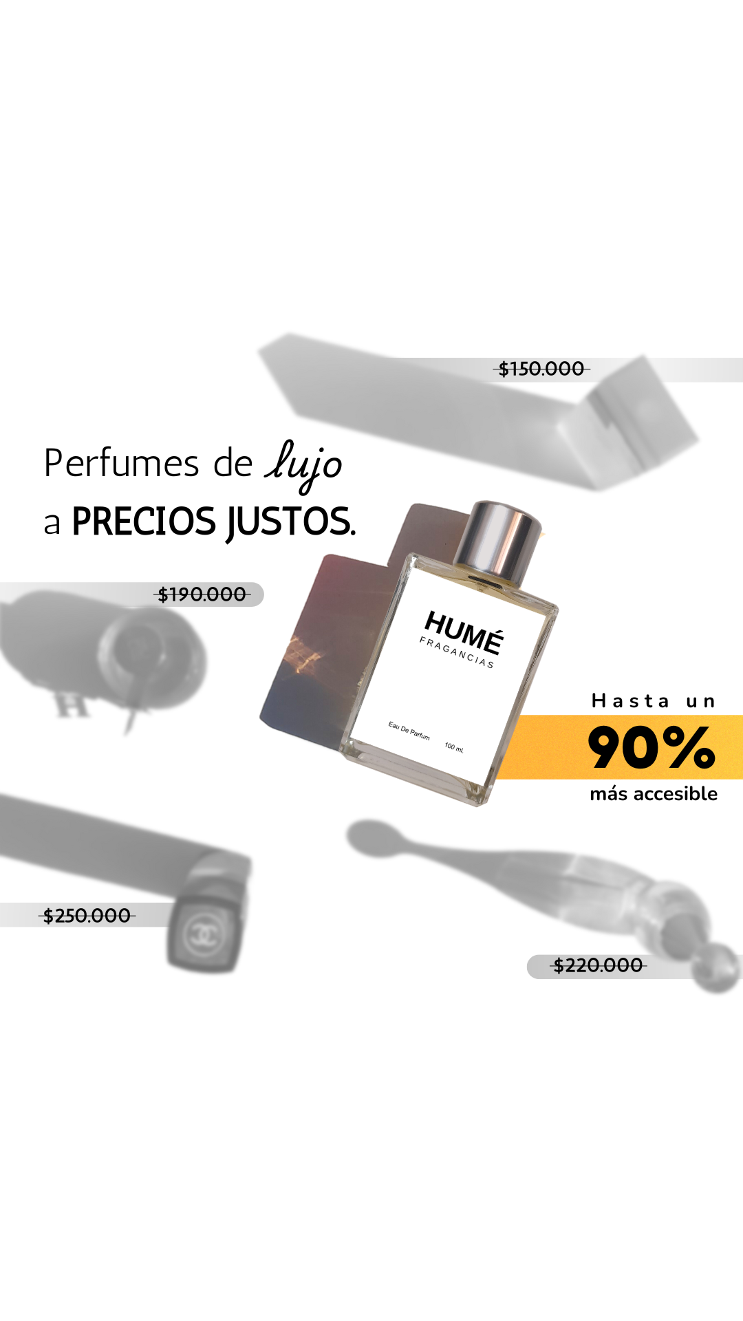 Hume Fragancias Alternativas Facebook ad from Jun 20, 2025