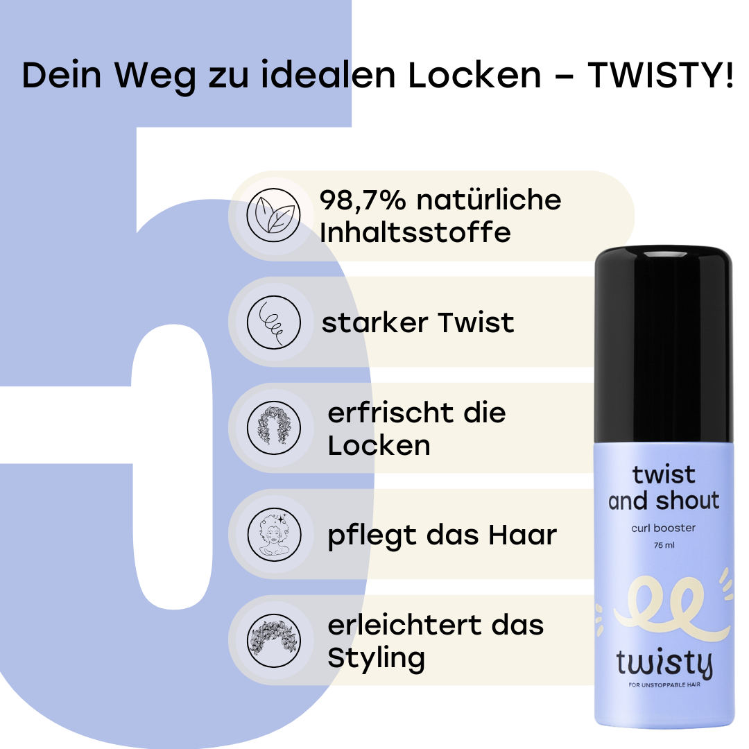 Twisty Deutschland Facebook ad: TWISTY - Episch gelockte Haare