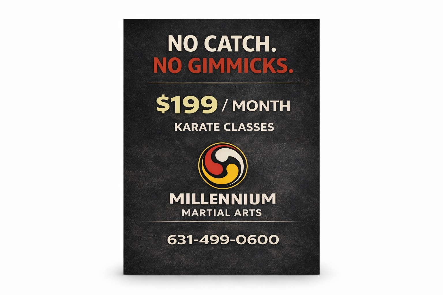 Millennium Martial Arts Kids Karate Classes Facebook ad