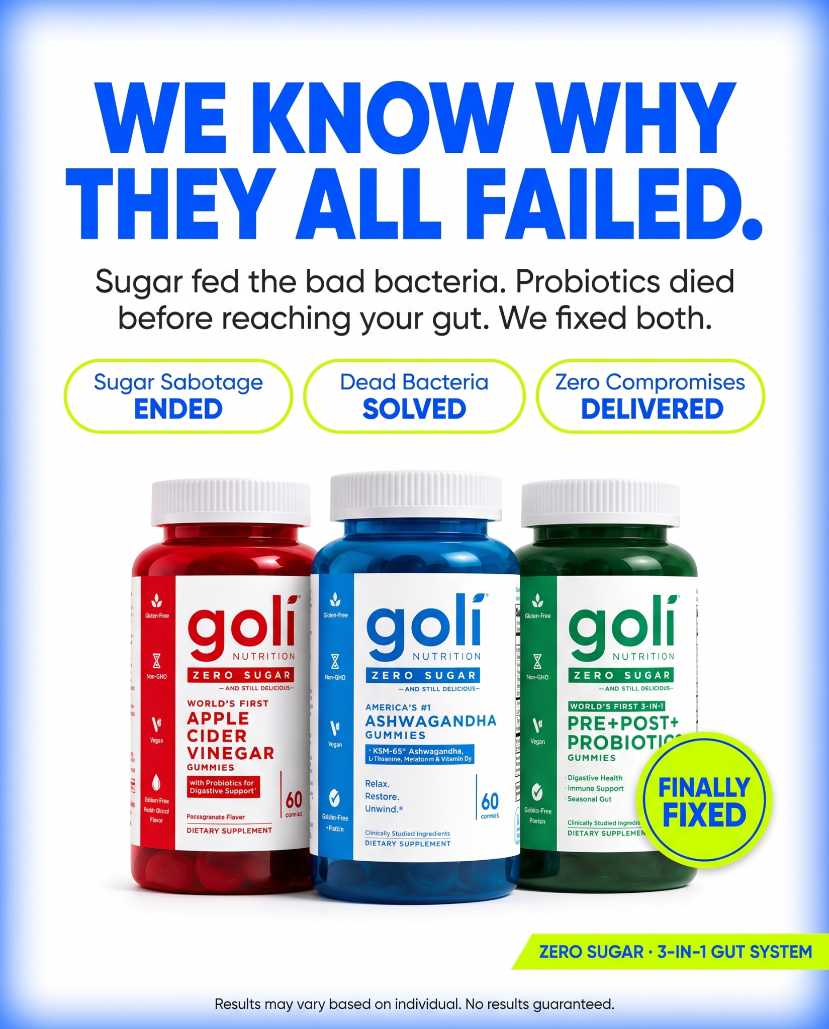 Goli Facebook ad