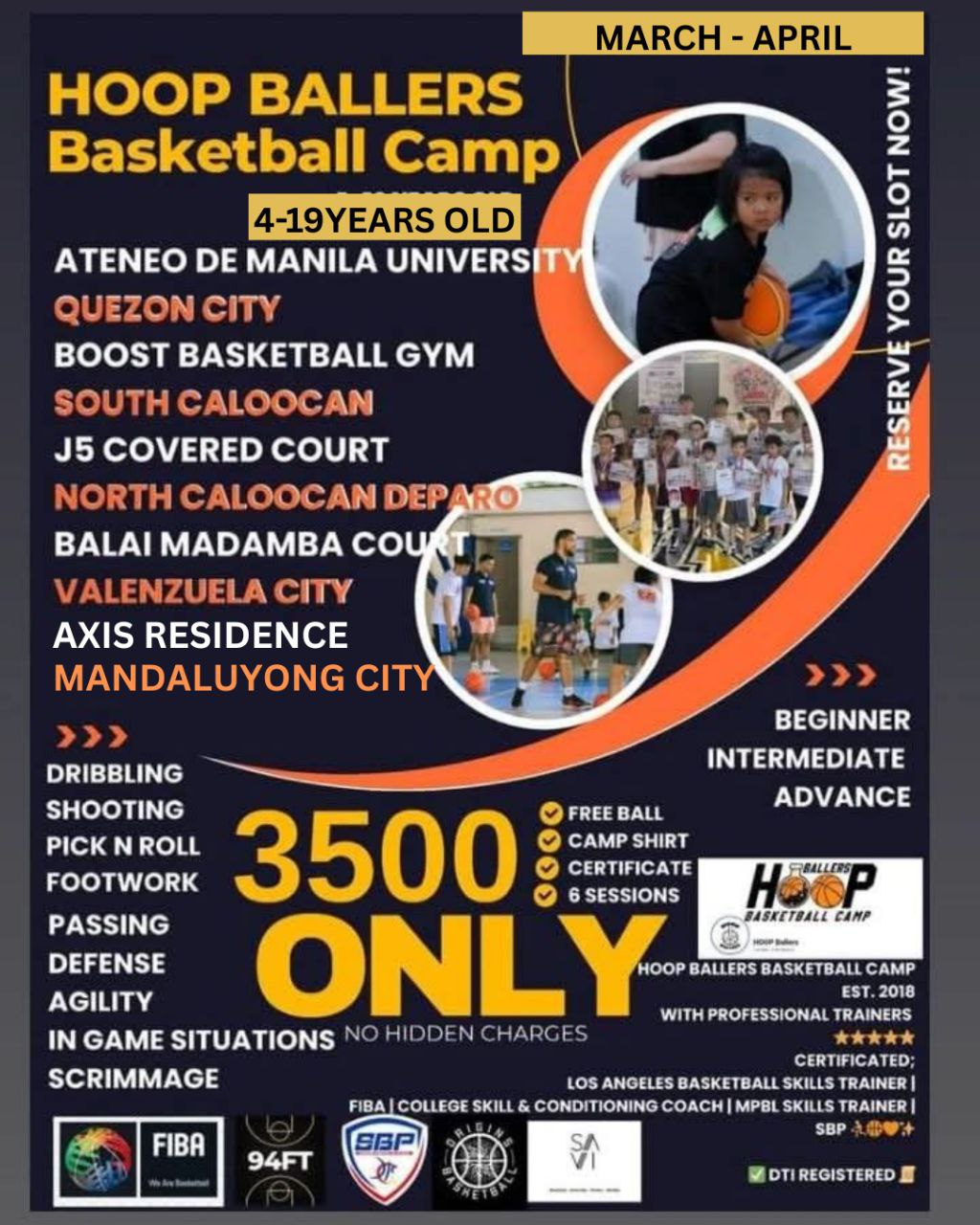 HOOP Ballers Facebook ad