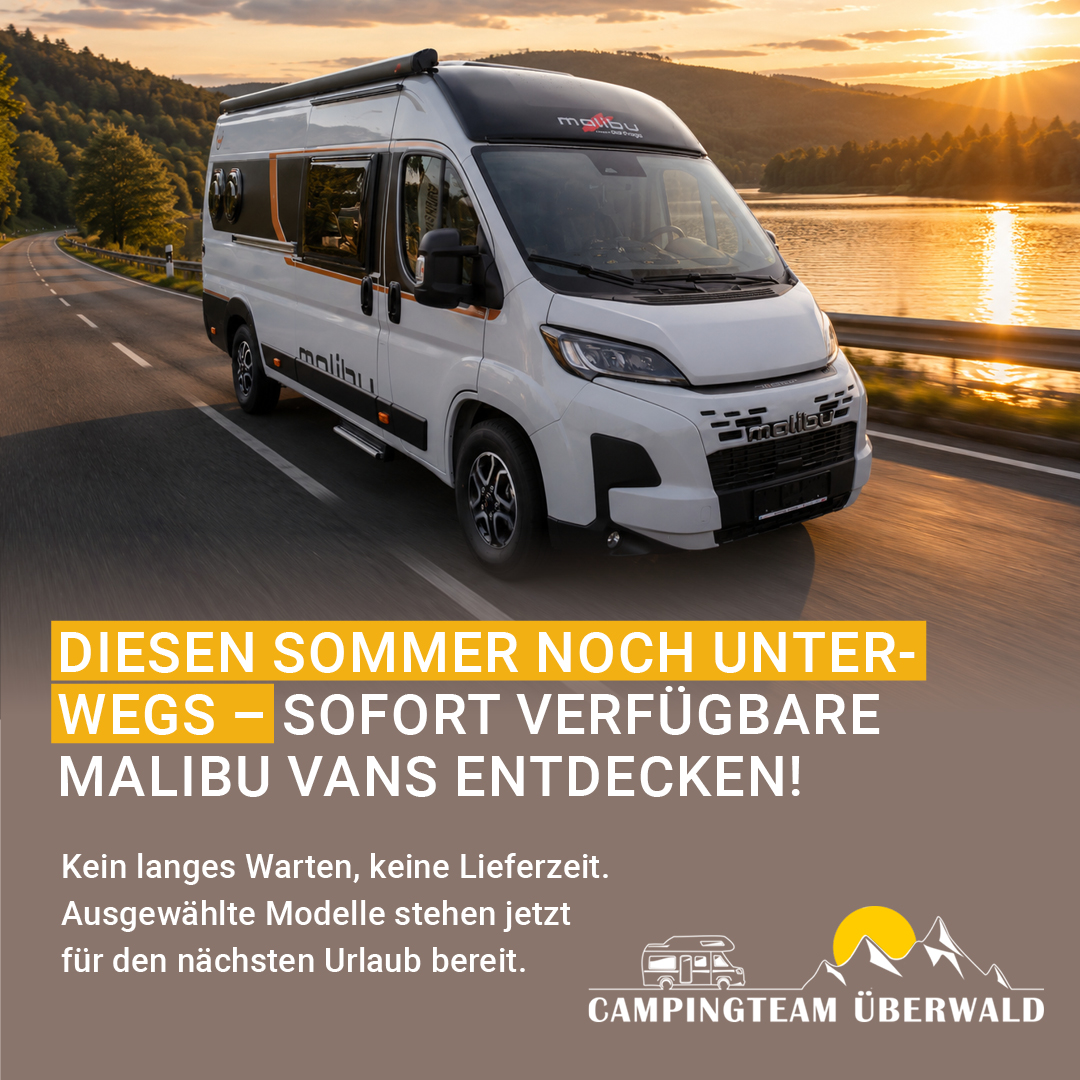 Campingteam Ueberwald Facebook ad: Malibu - Campervans entdecken
