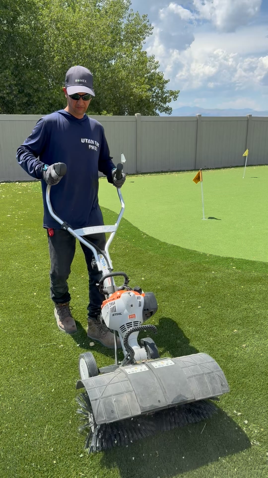Utah Turf Care Facebook ad: Limited: 25% Off First Recurring Clean