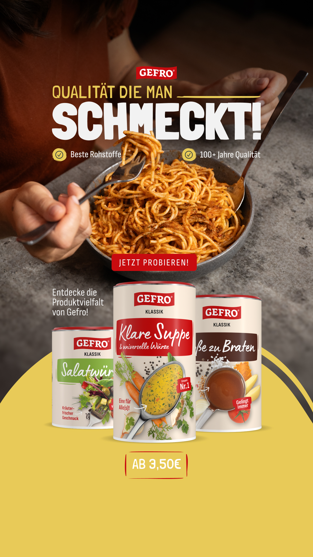 GEFRO Facebook ad
