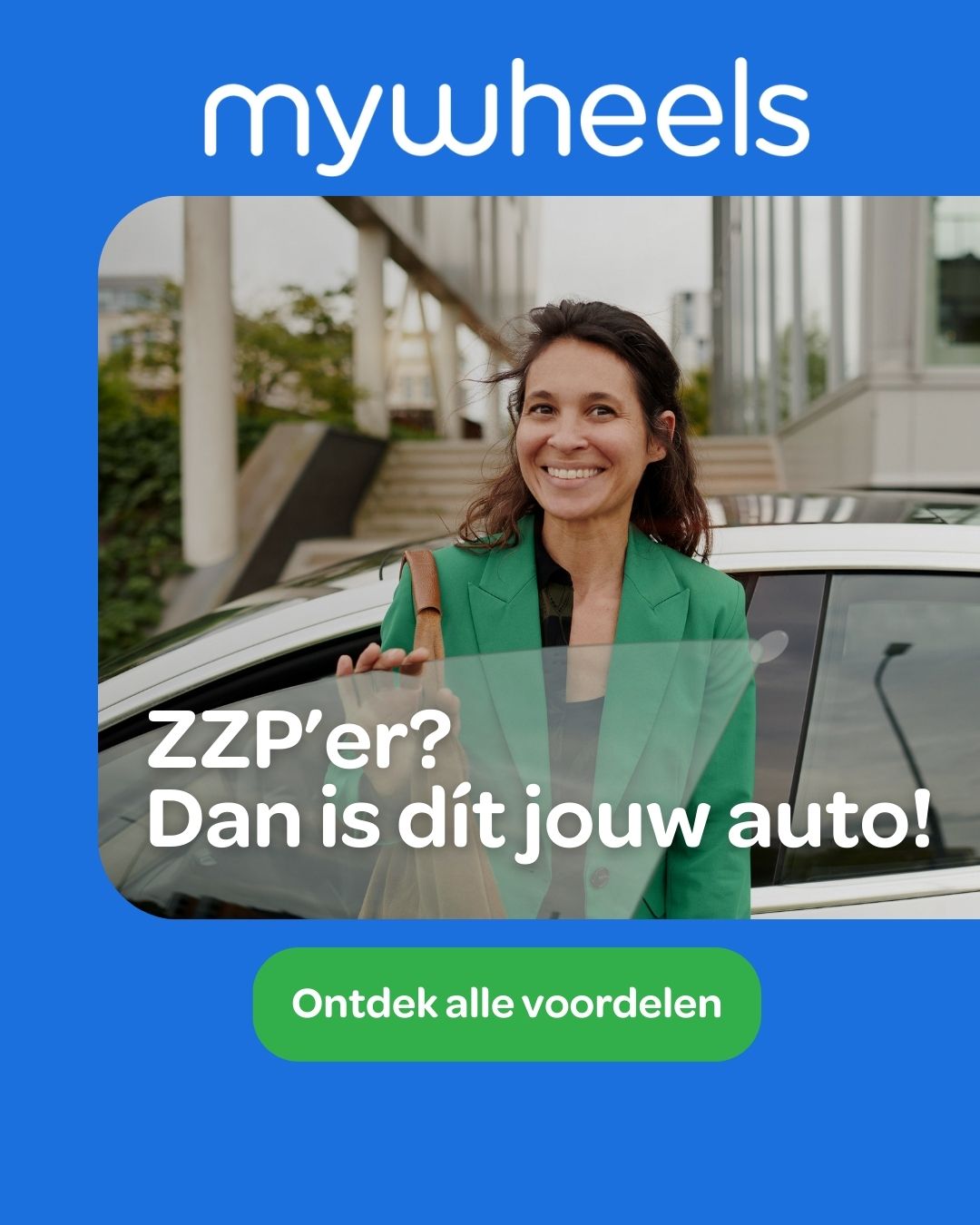 MyWheels Facebook ad: Meld je aan