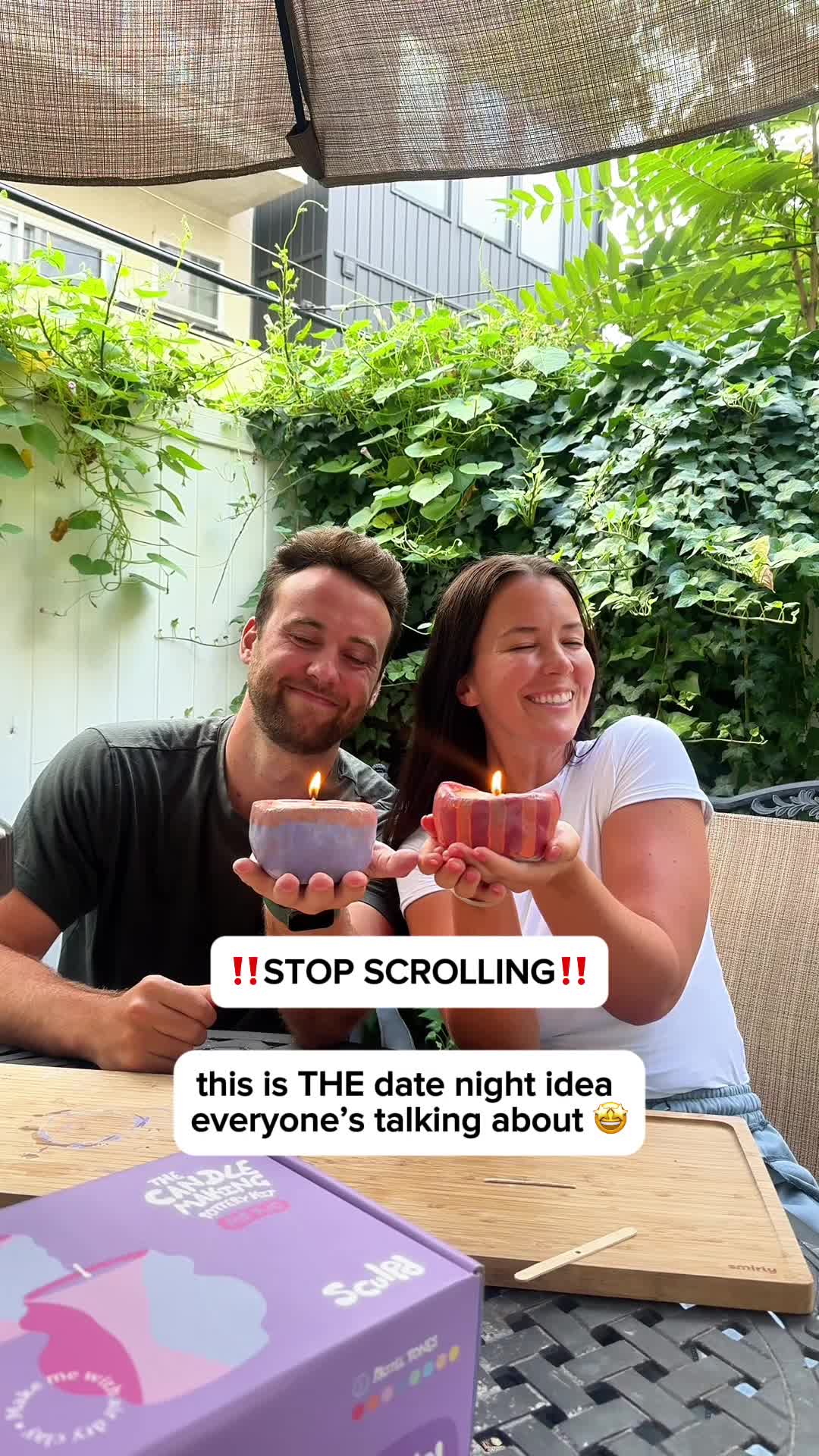 Sculpd Facebook ad: Art Therapy in a Box