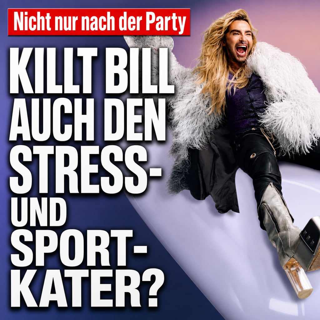 Heike Schäfer Facebook ad: Was Bill Kaulitz nach einer langen Nacht macht