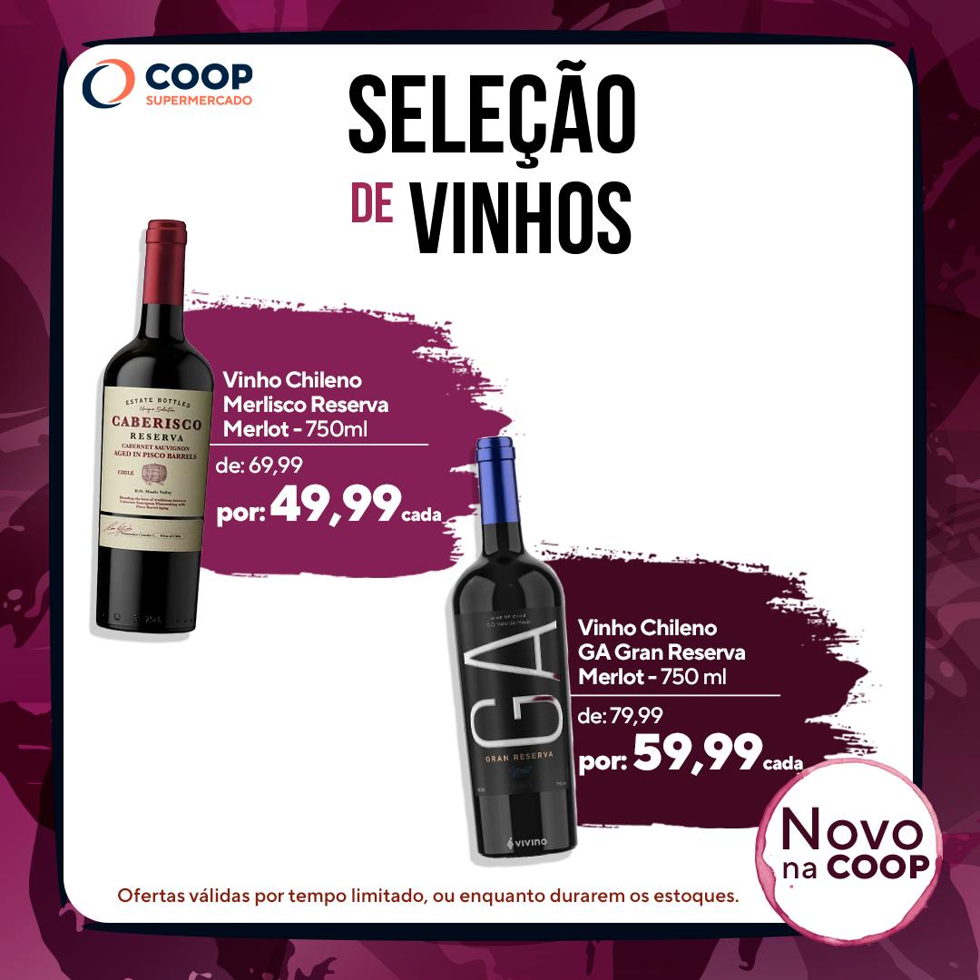 Coop Facebook ad: Seleção de Vinhos Importados Incrível que você só…