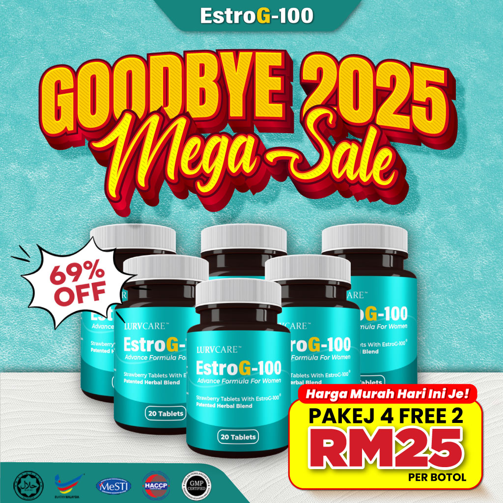 EstroG-100 - Rahsia Wanita Menopause Facebook ad