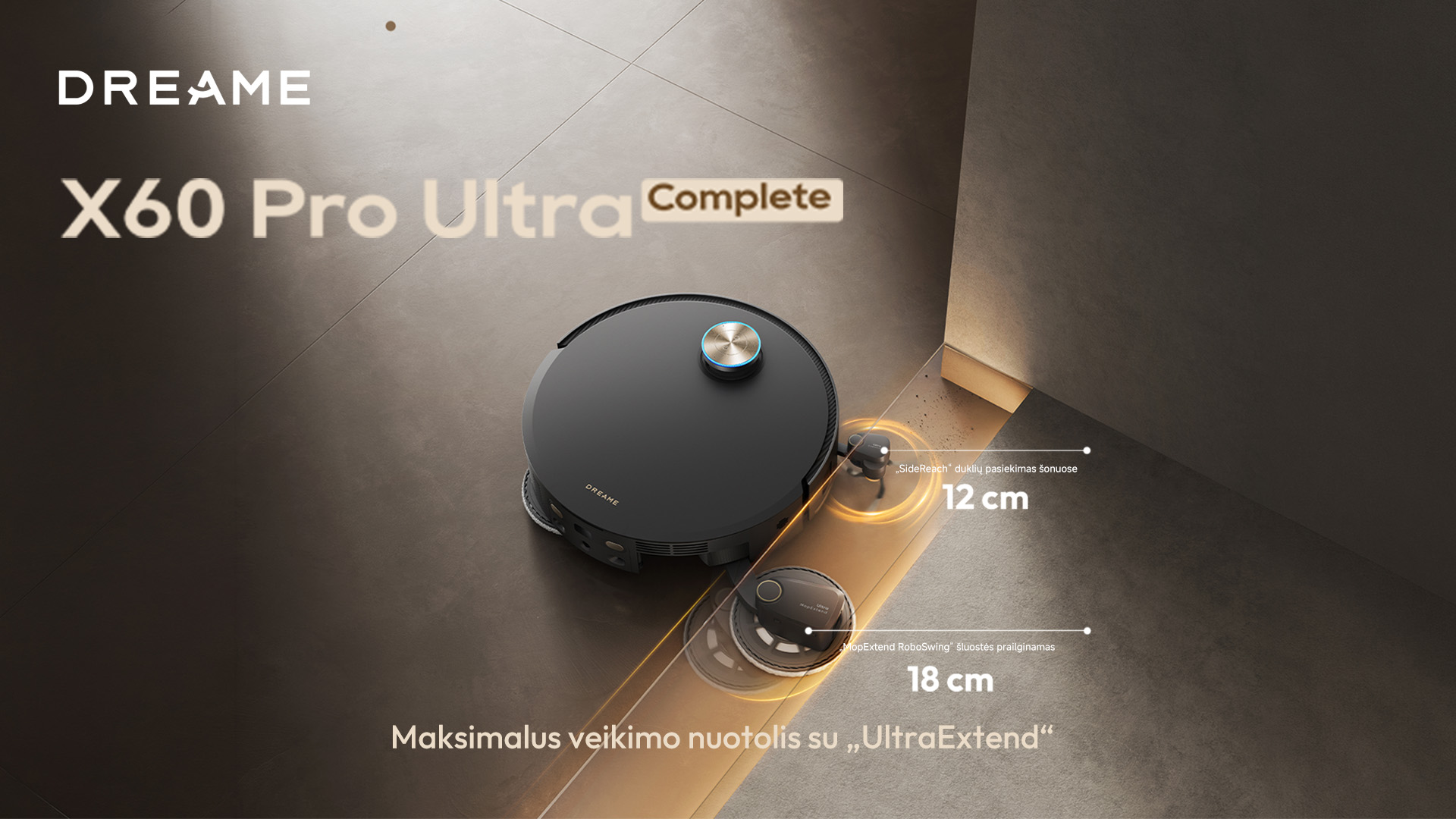 Dreame Tech - Lithuania Facebook ad: Dreame X60 Pro Ultra Complete