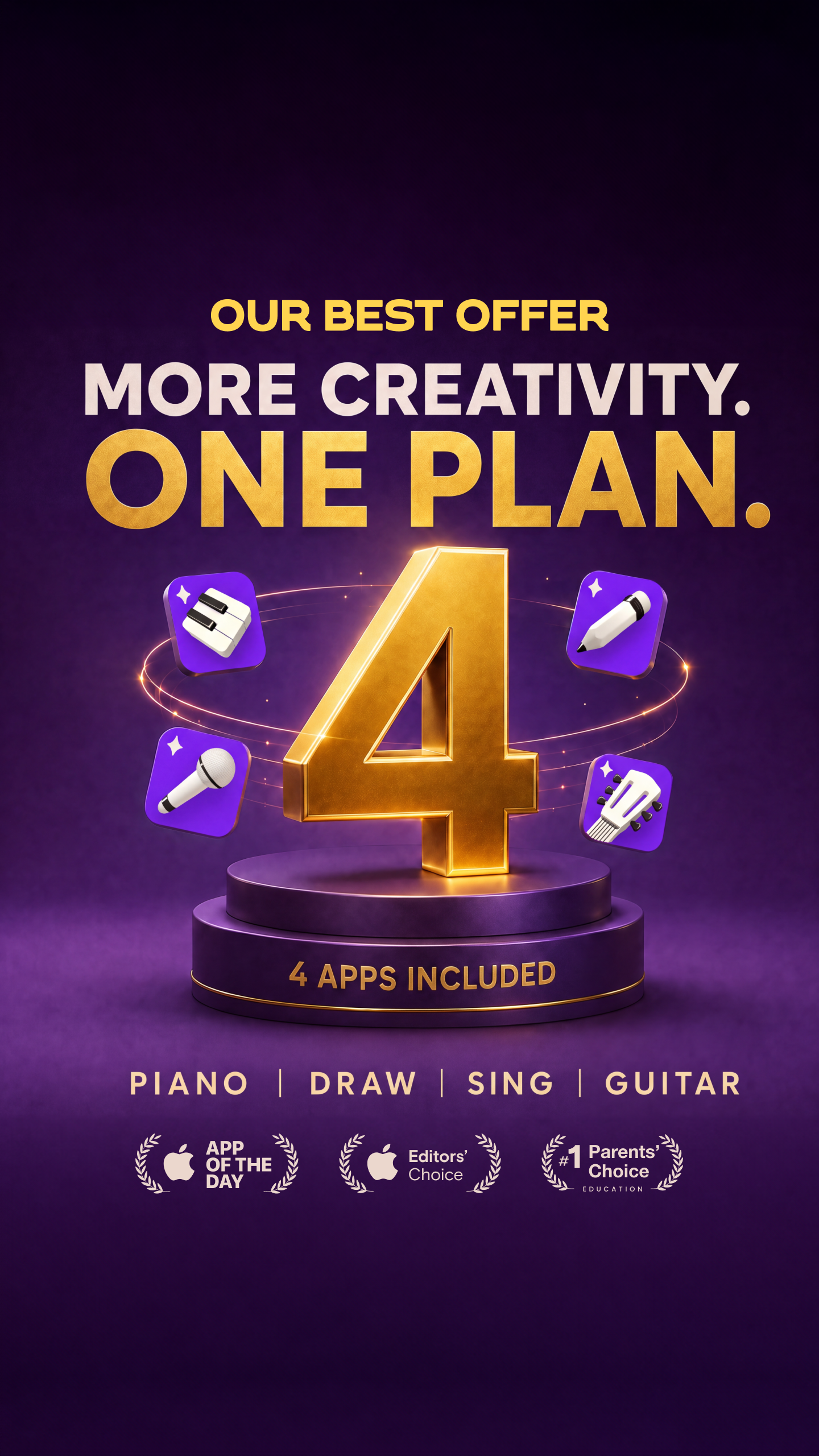 Simply - Kids Creative Hub Facebook ad: Start Learning Today!