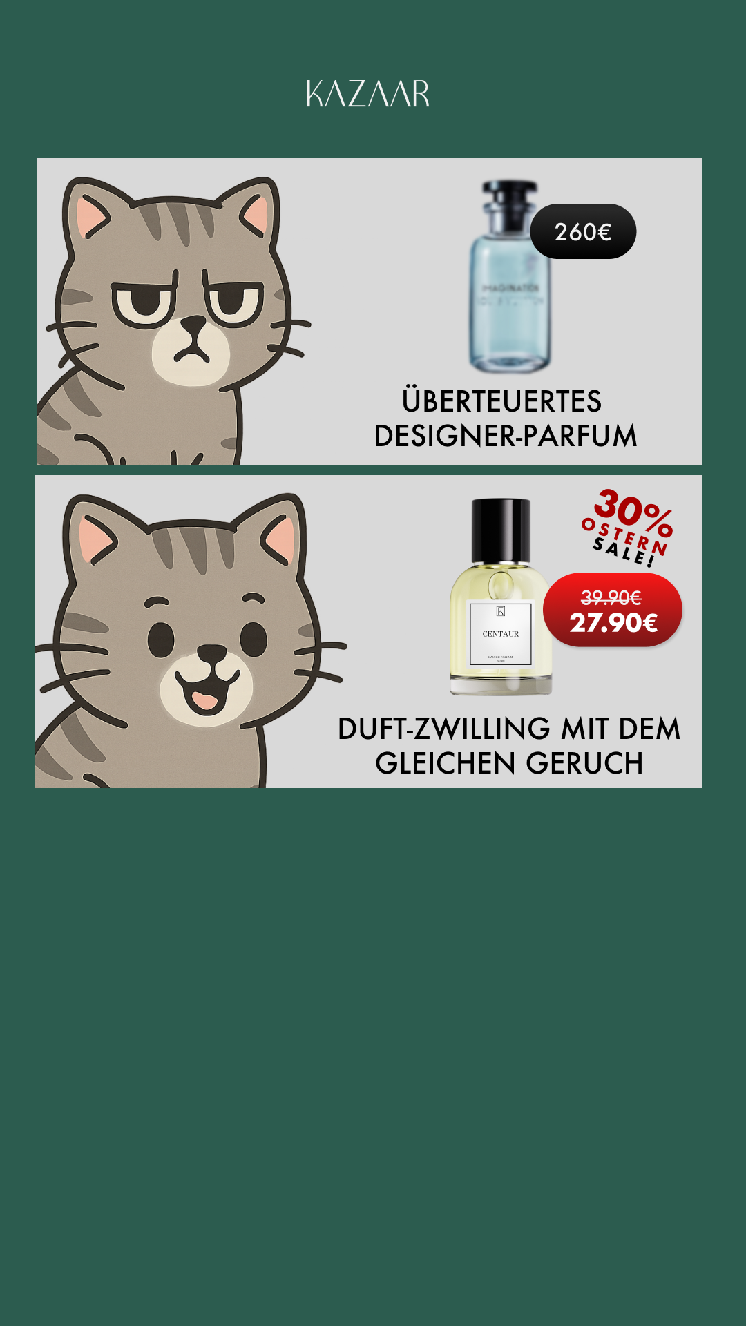 Kazaar Facebook ad