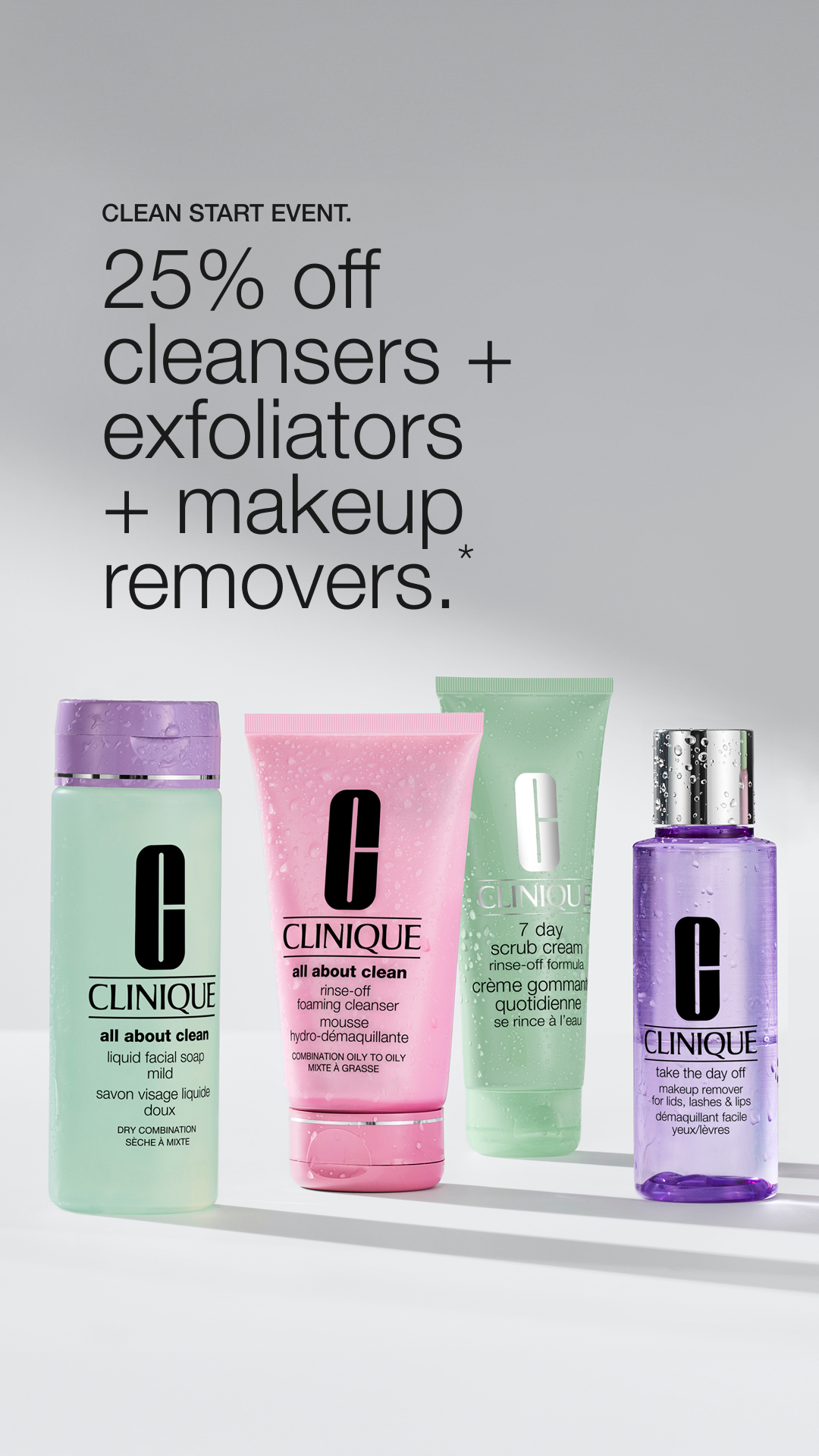 Clinique Facebook ad