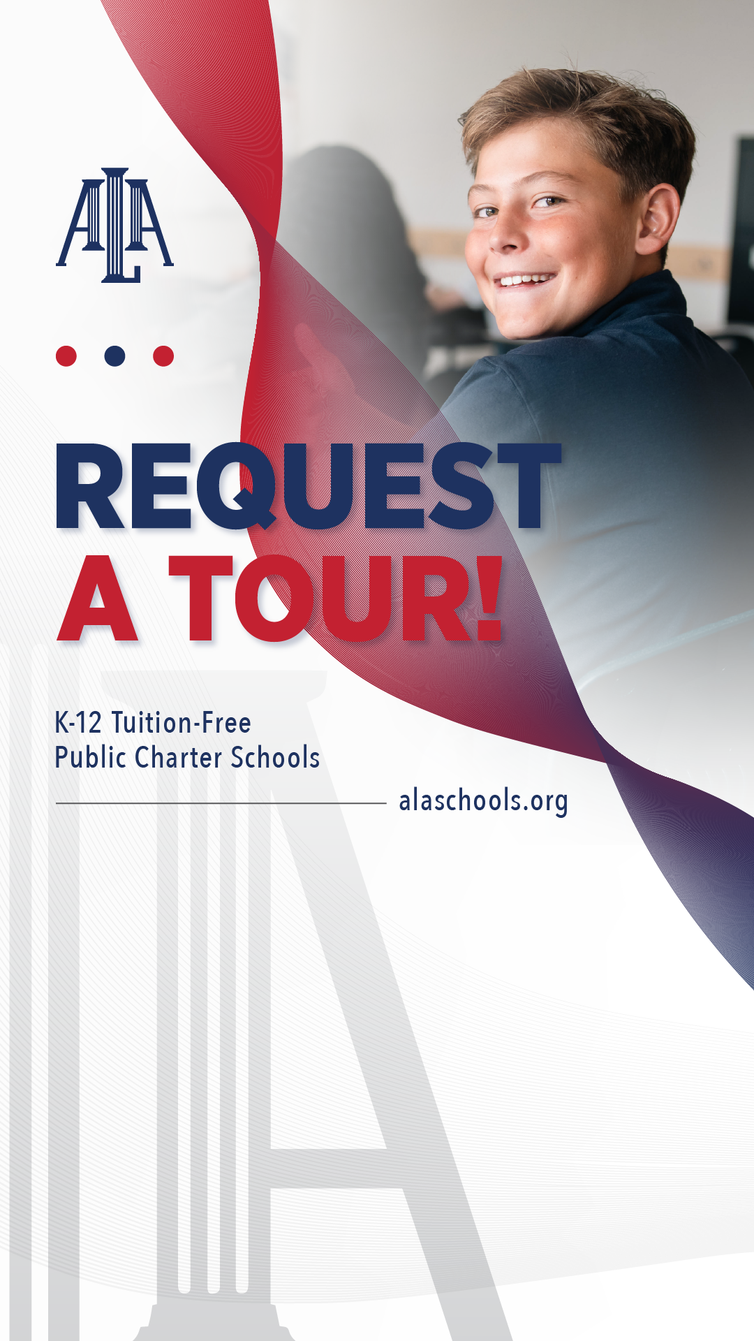American Leadership Academy Johnston K-5 Facebook ad from Feb 2, 2026