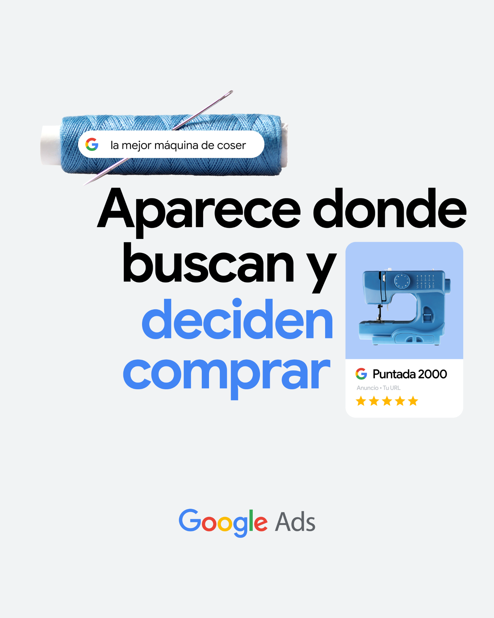 Google Ads Facebook ad
