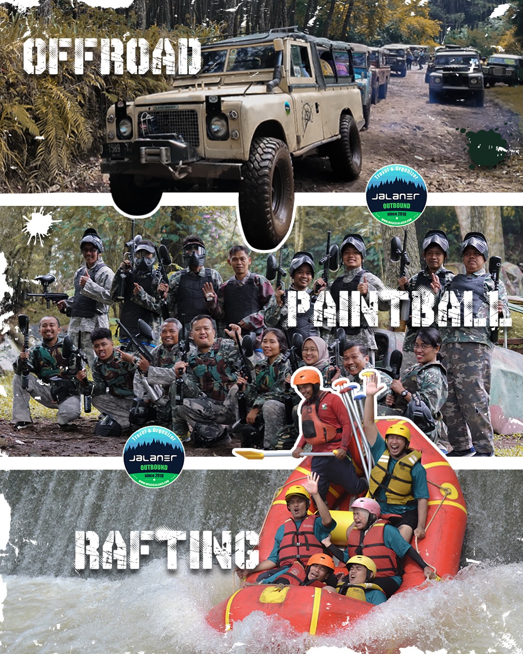 Outbound Jalaner Facebook ad: Gathering Harus Seru!