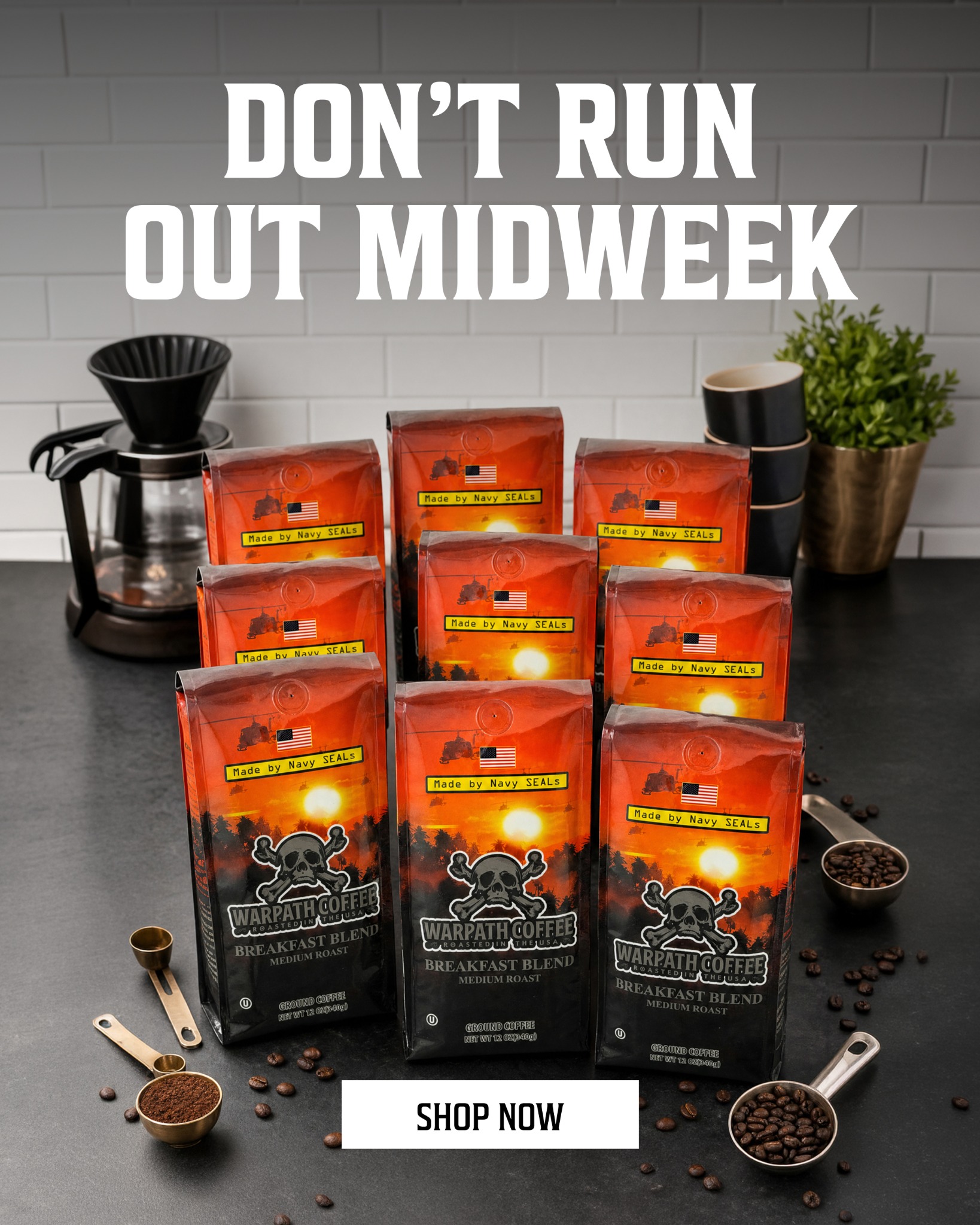 Warpath Coffee Facebook ad