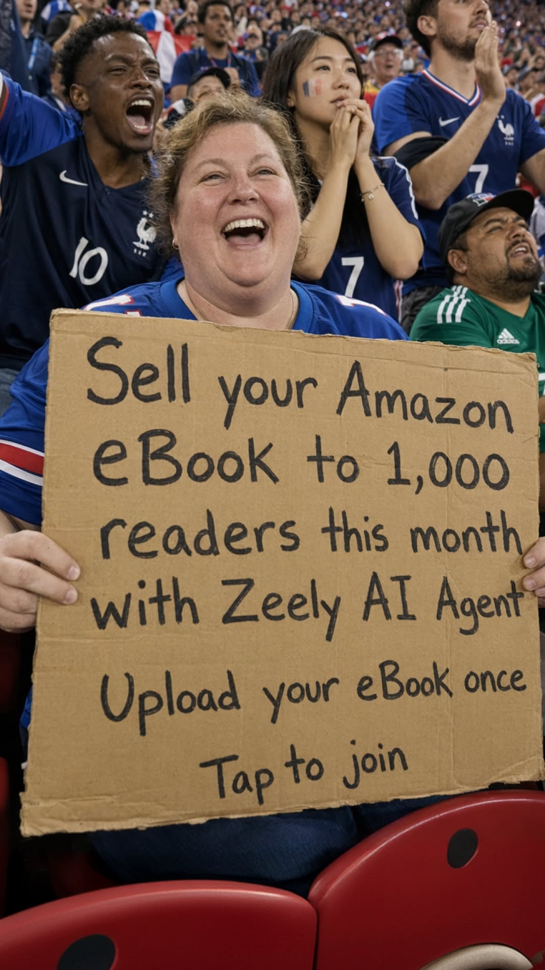 Ebook Sales Daily Facebook ad: I create top-selling ads with AI