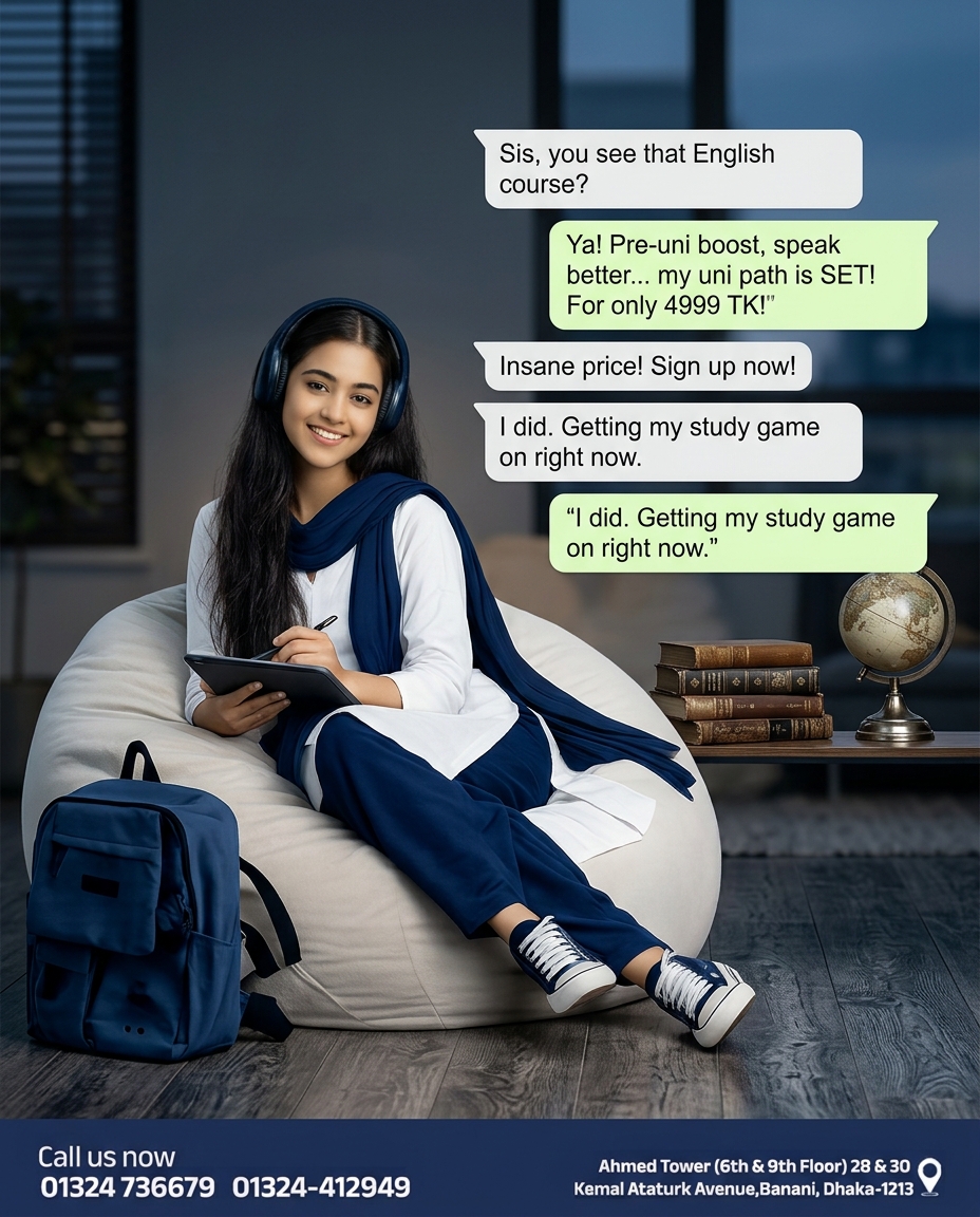 FutureEd English Language Institute Facebook ad