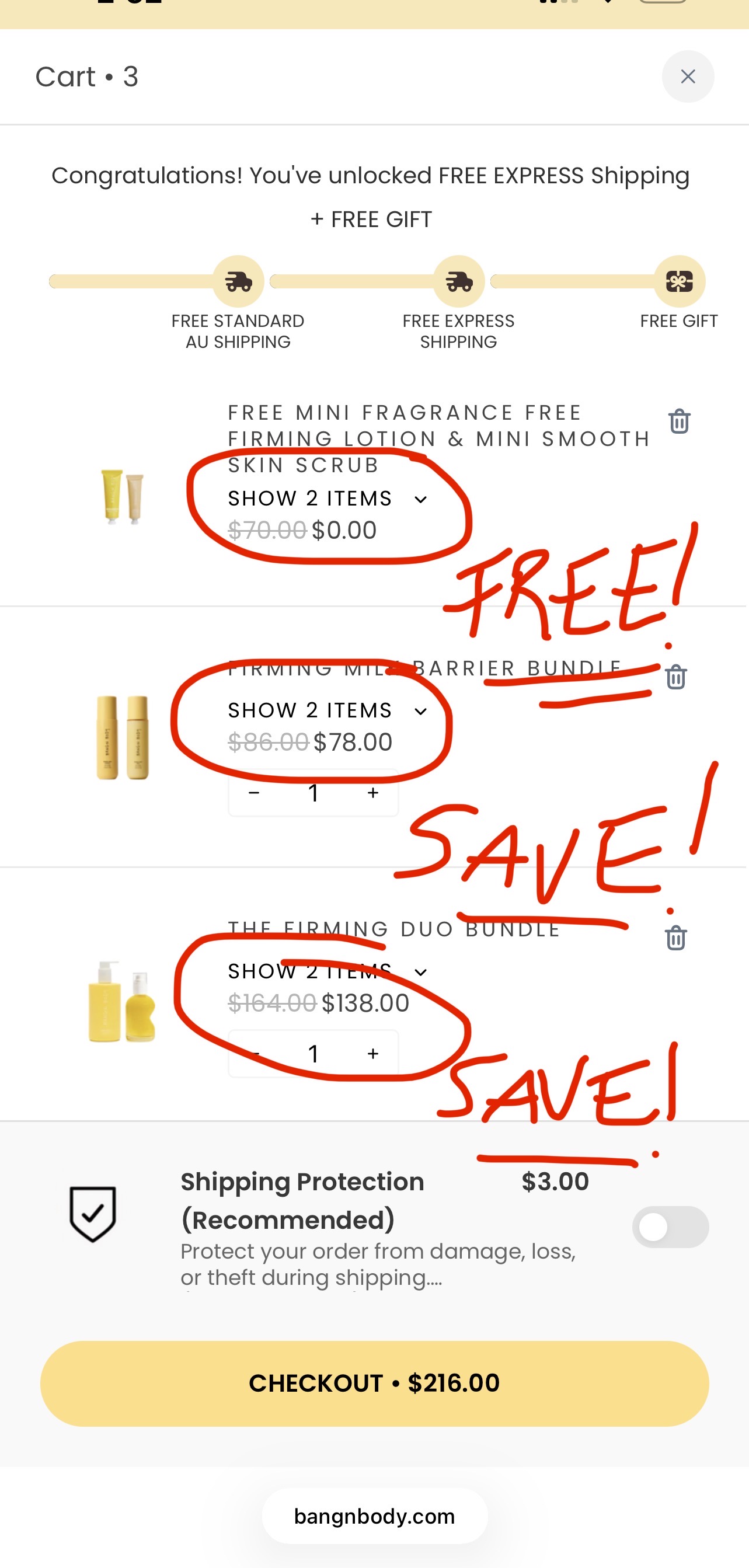 Bangn Body Facebook ad