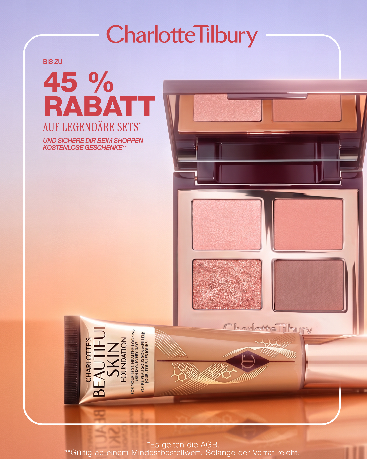 Charlotte Tilbury Facebook ad