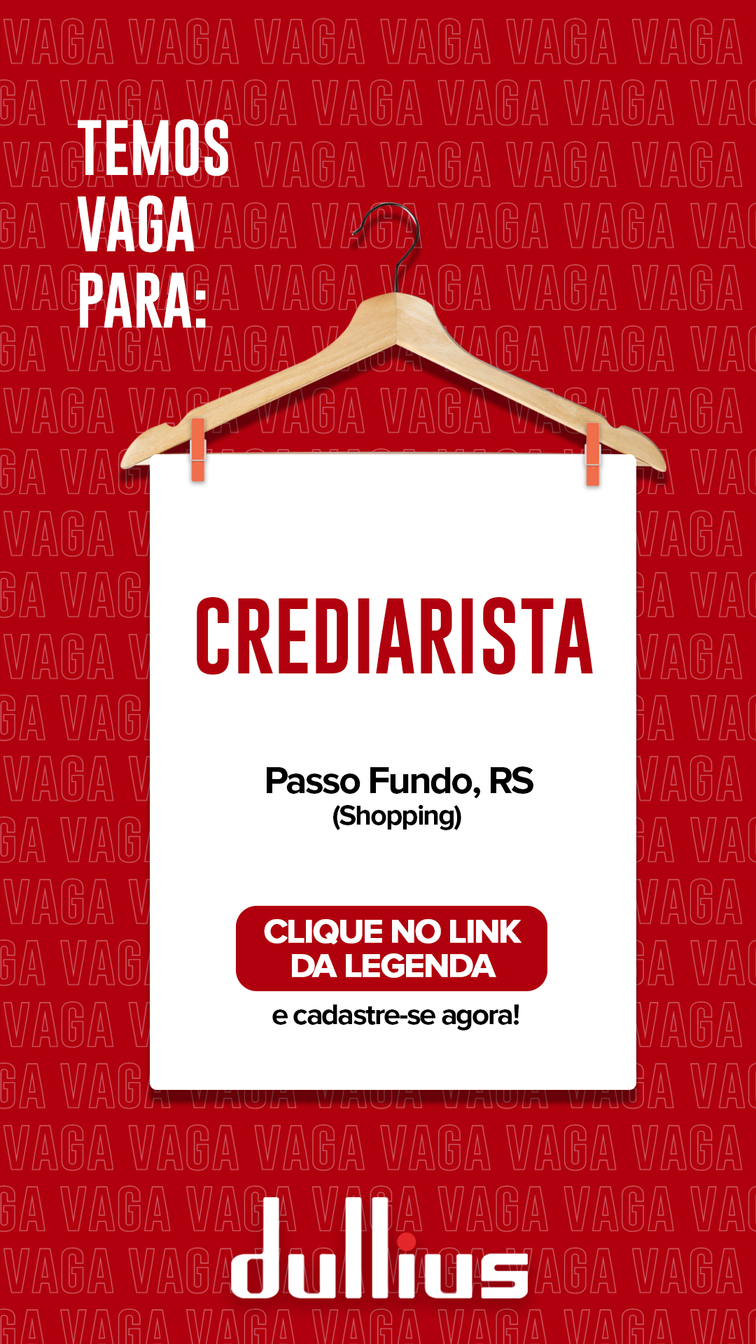 Lojas Dullius Facebook ad from Nov 6, 2024