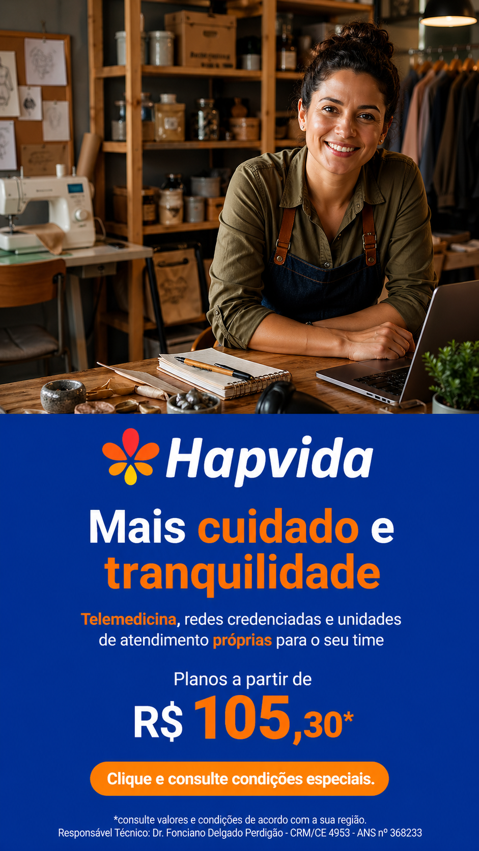 Hapvida Saúde Facebook ad
