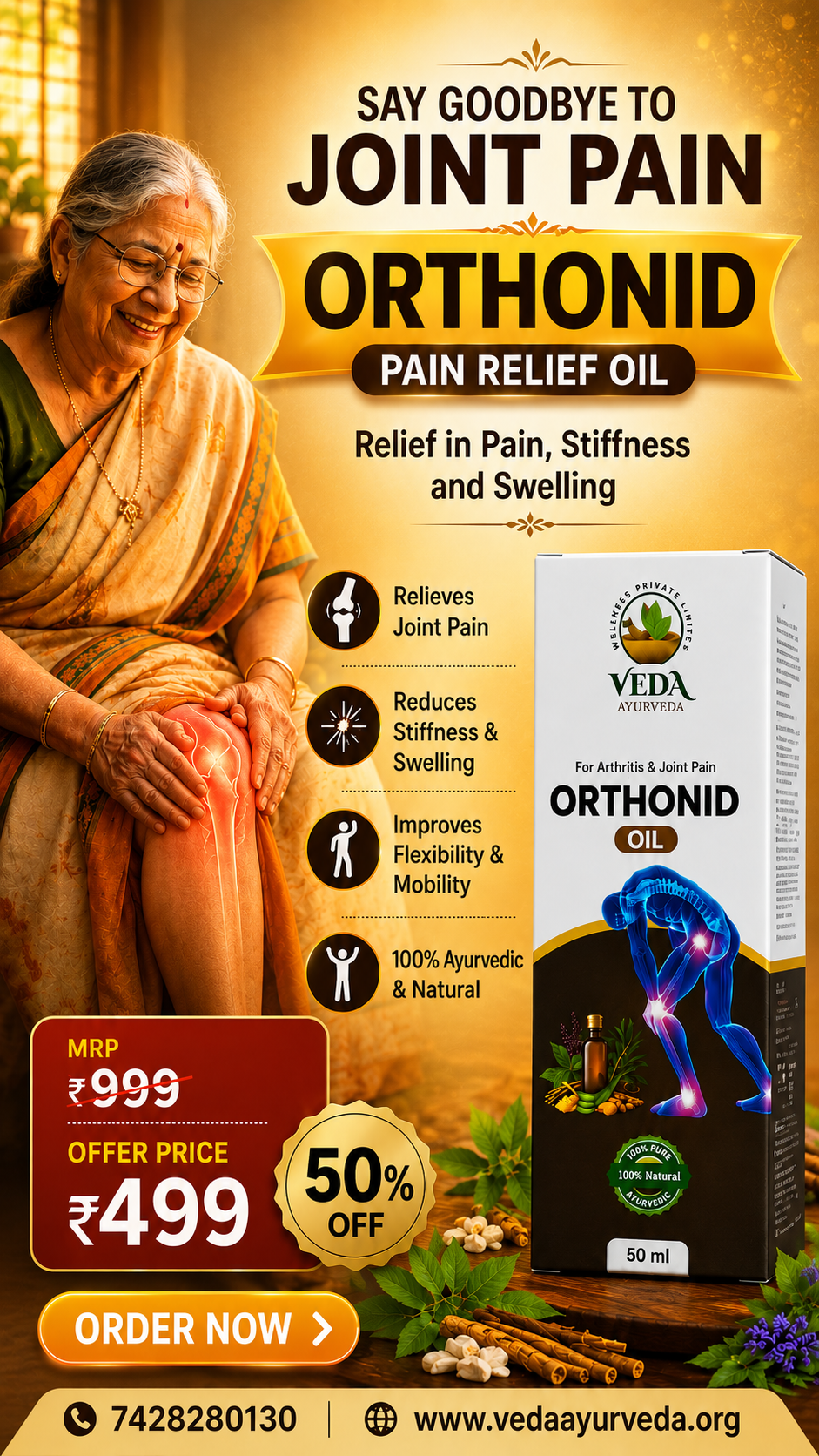 Veda Ayurveda Wellness PVT. LTD Facebook ad from Aug 6, 2026