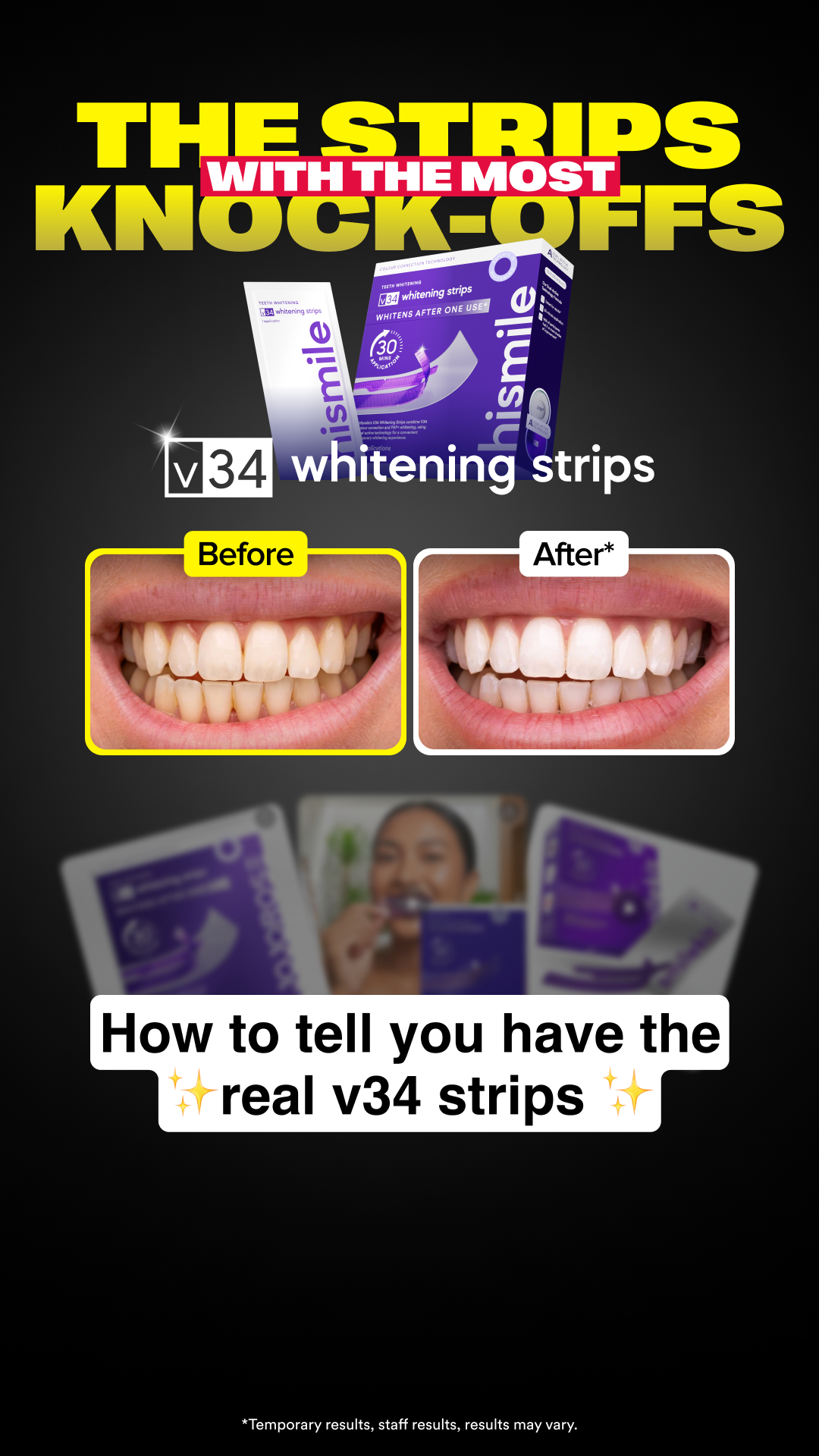 Hismile Facebook ad