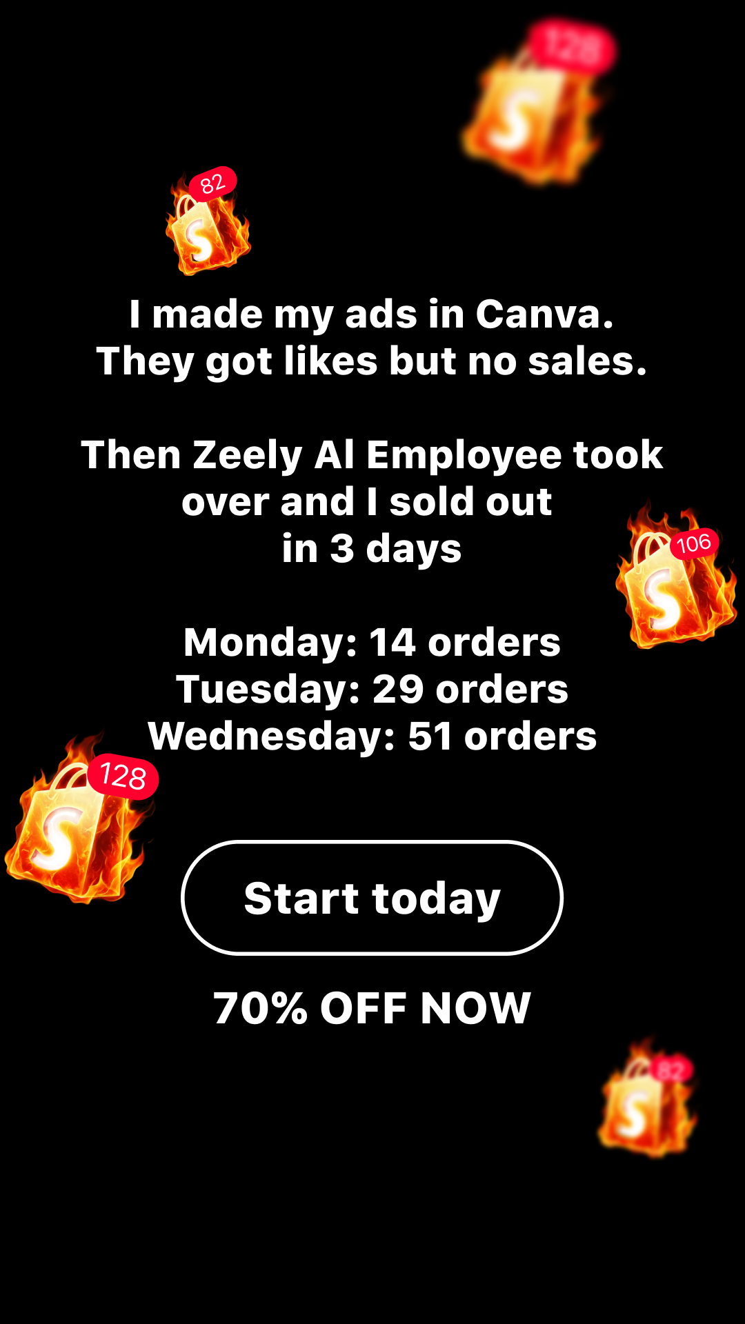 Zeely Facebook ad
