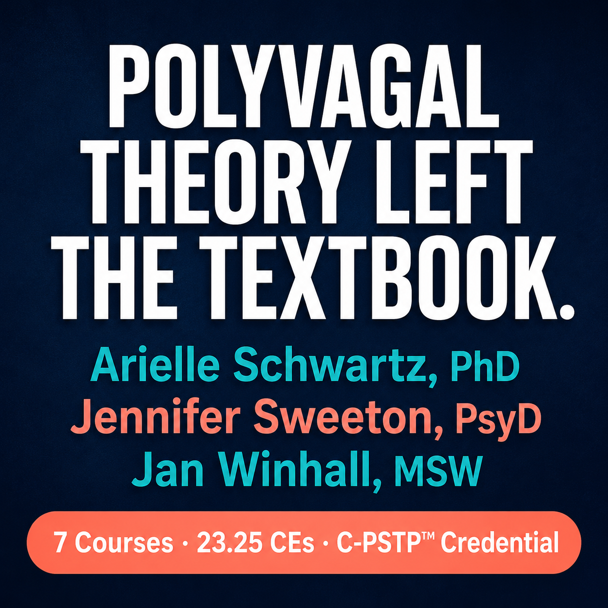 Online CE Credits Facebook ad: 60% OFF, Polyvagal & Somatic Certificate