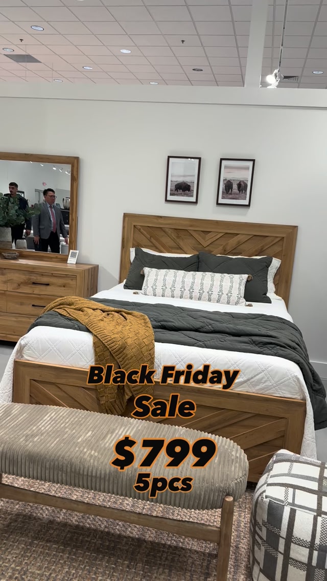 Jaz Furniture Facebook ad: Black Friday Sale