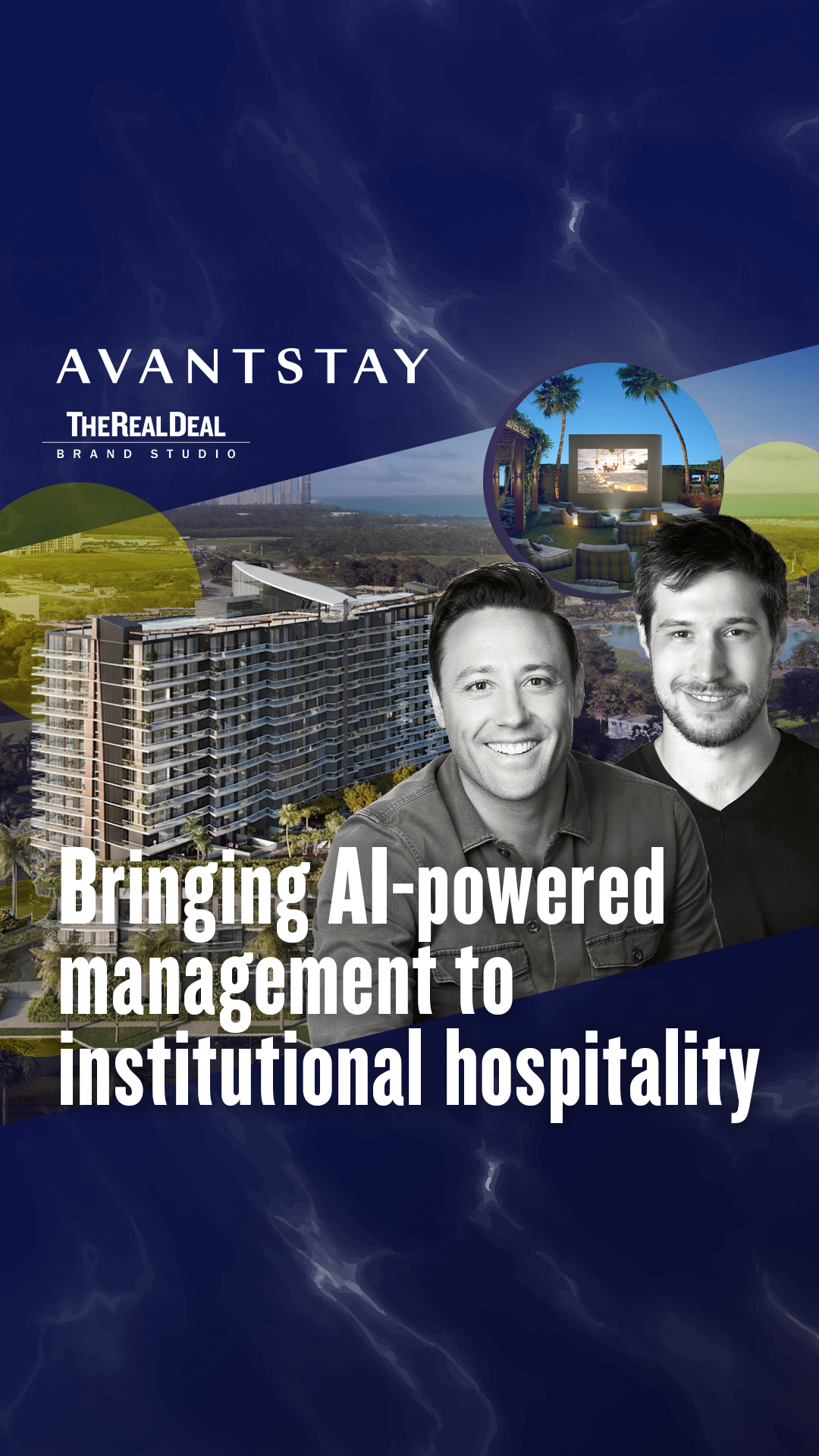 The Real Deal Facebook ad: Digital reputation management for hotels