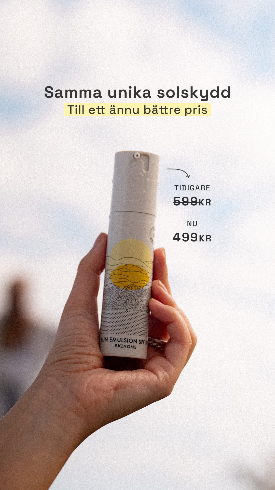 Skinome Facebook ad