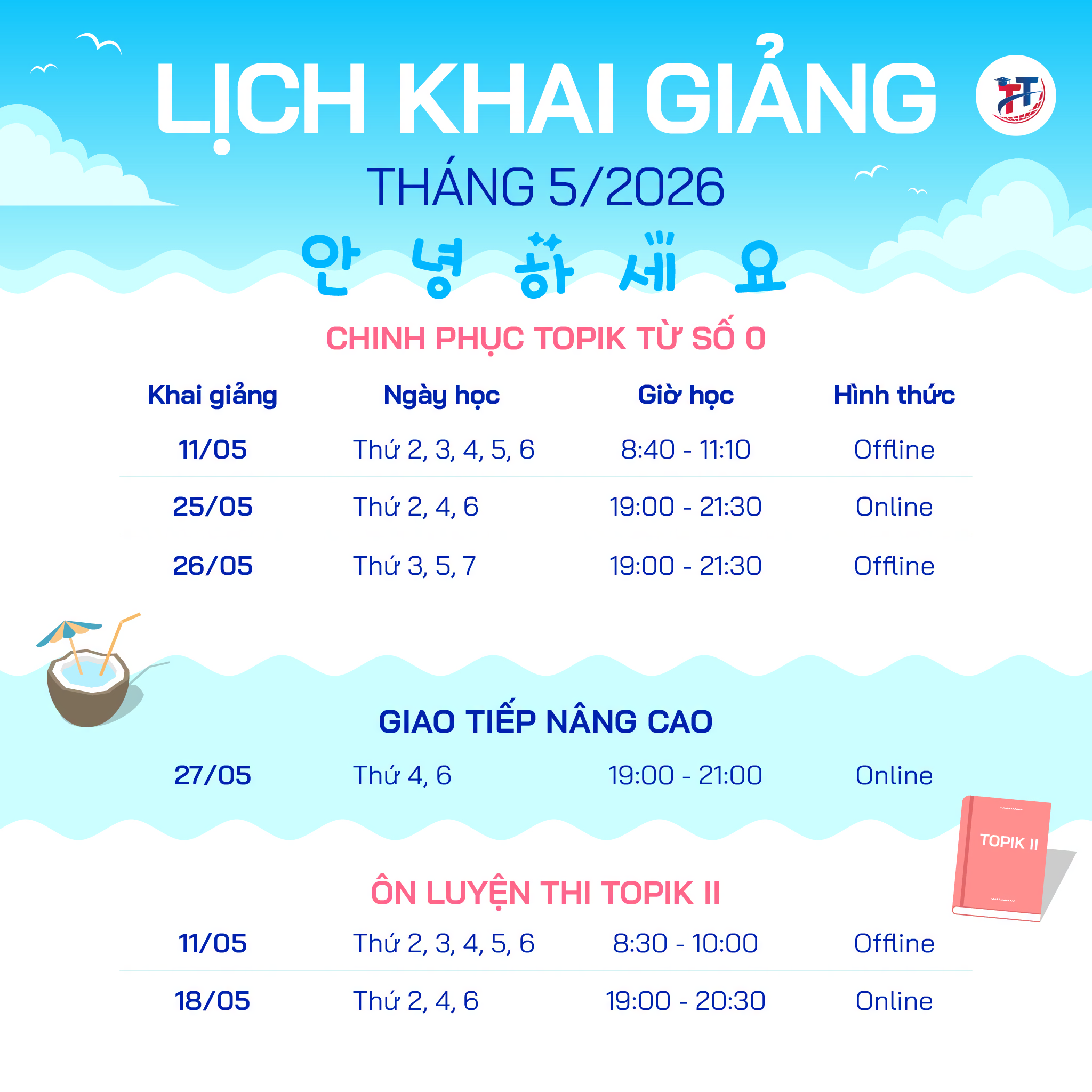 Tiếng Hàn Thầy Tư Facebook ad