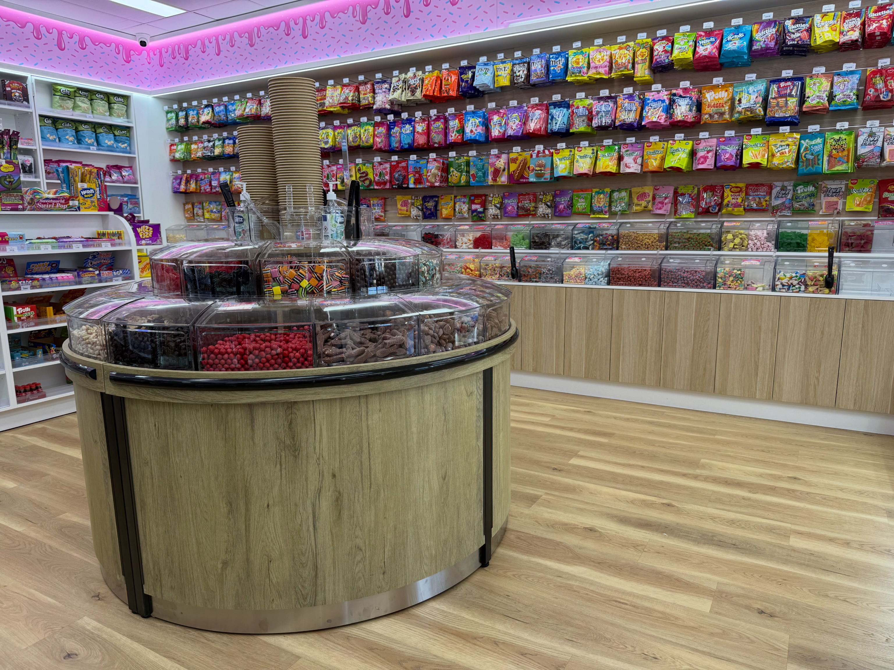 Snak Haus Facebook ad: OUR SHOP JUST GOT MORE PICK N MIX…