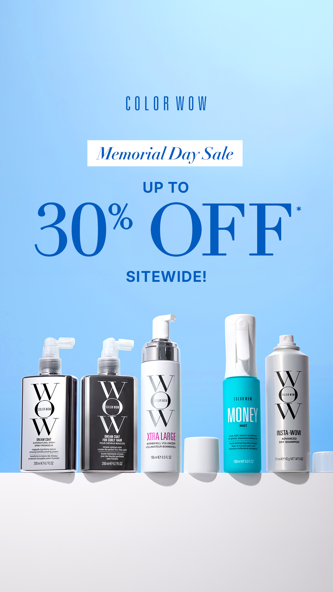 Color Wow Facebook ad