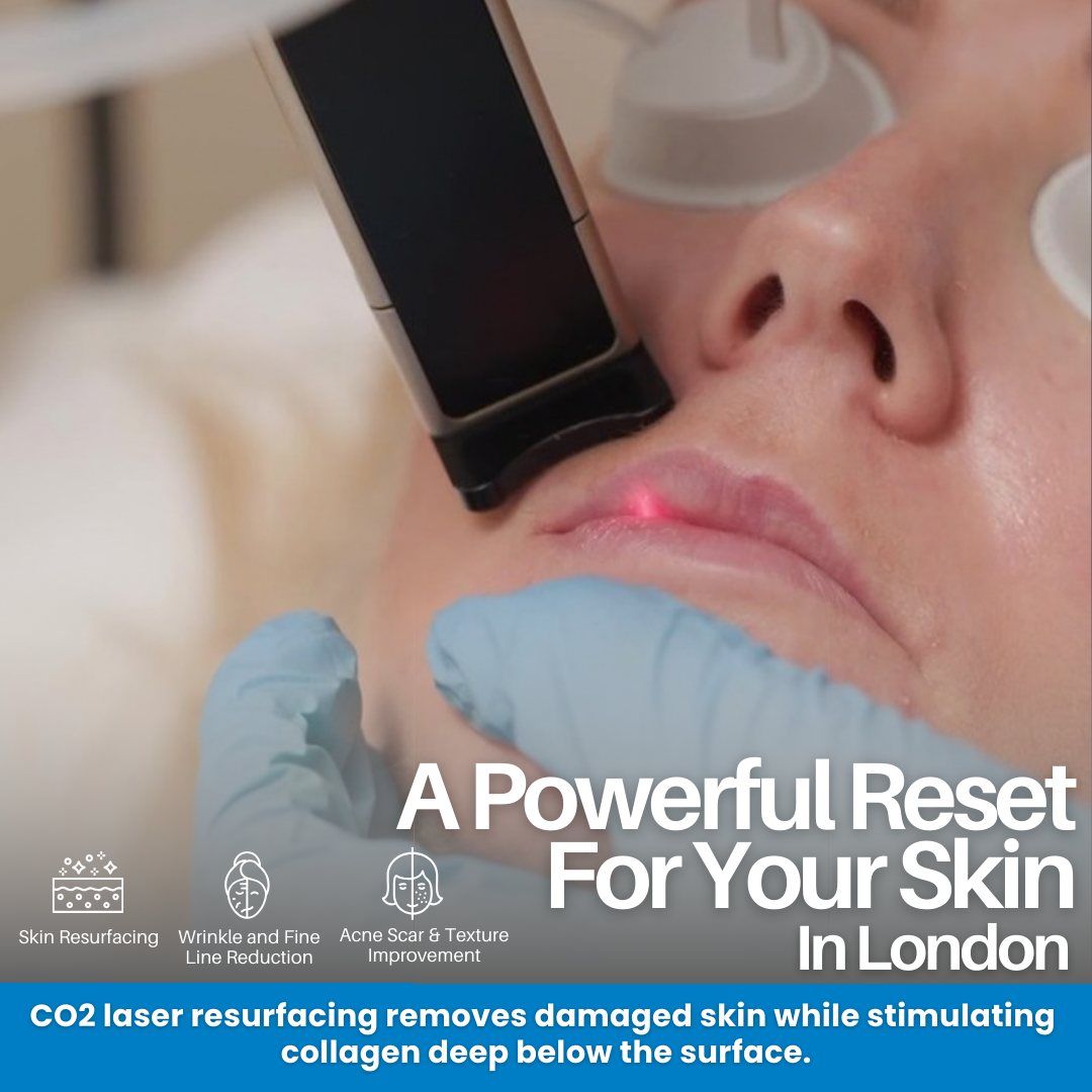 Pulse Laser Aesthetic Clinic - London Facebook ad: Up to 50% OFF CO2 Laser Skin Resurfacing