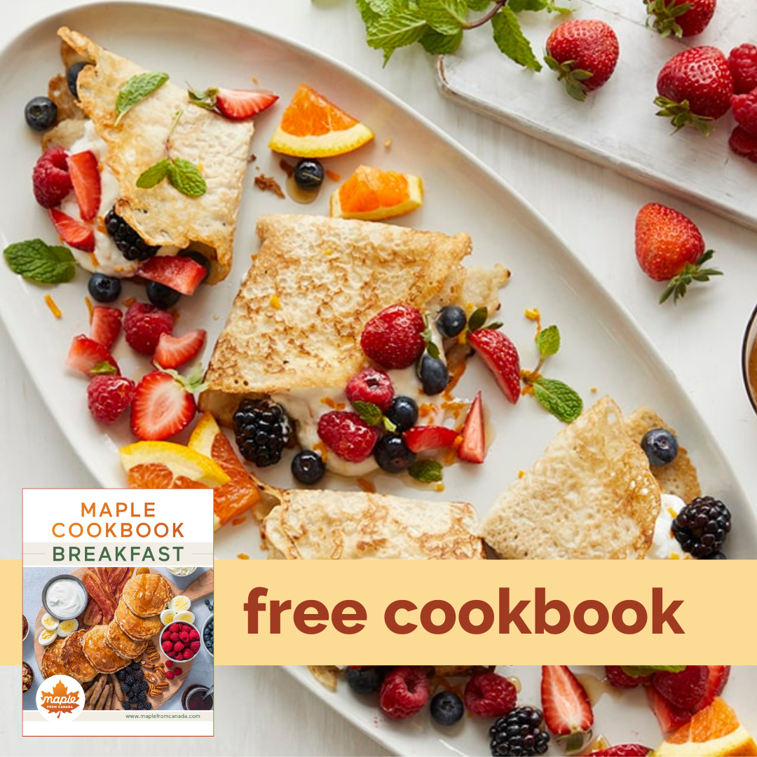 Maple From Canada - USA Facebook ad: Discover new recipes using all natural Maple Syrup