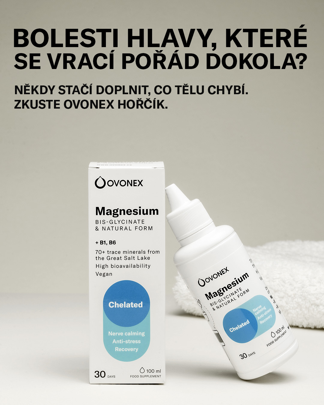 Ovonex Česká republika Facebook ad