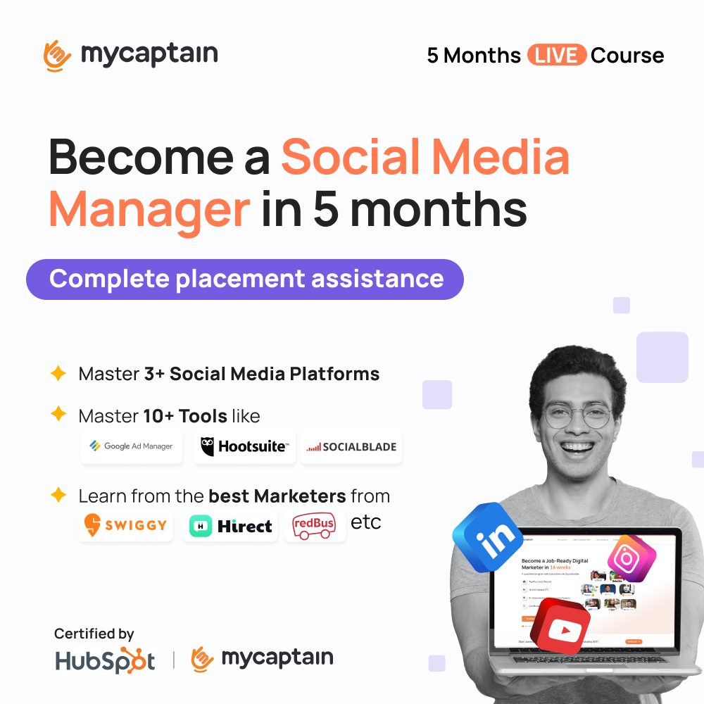 MyCaptain by Imarticus Facebook ad