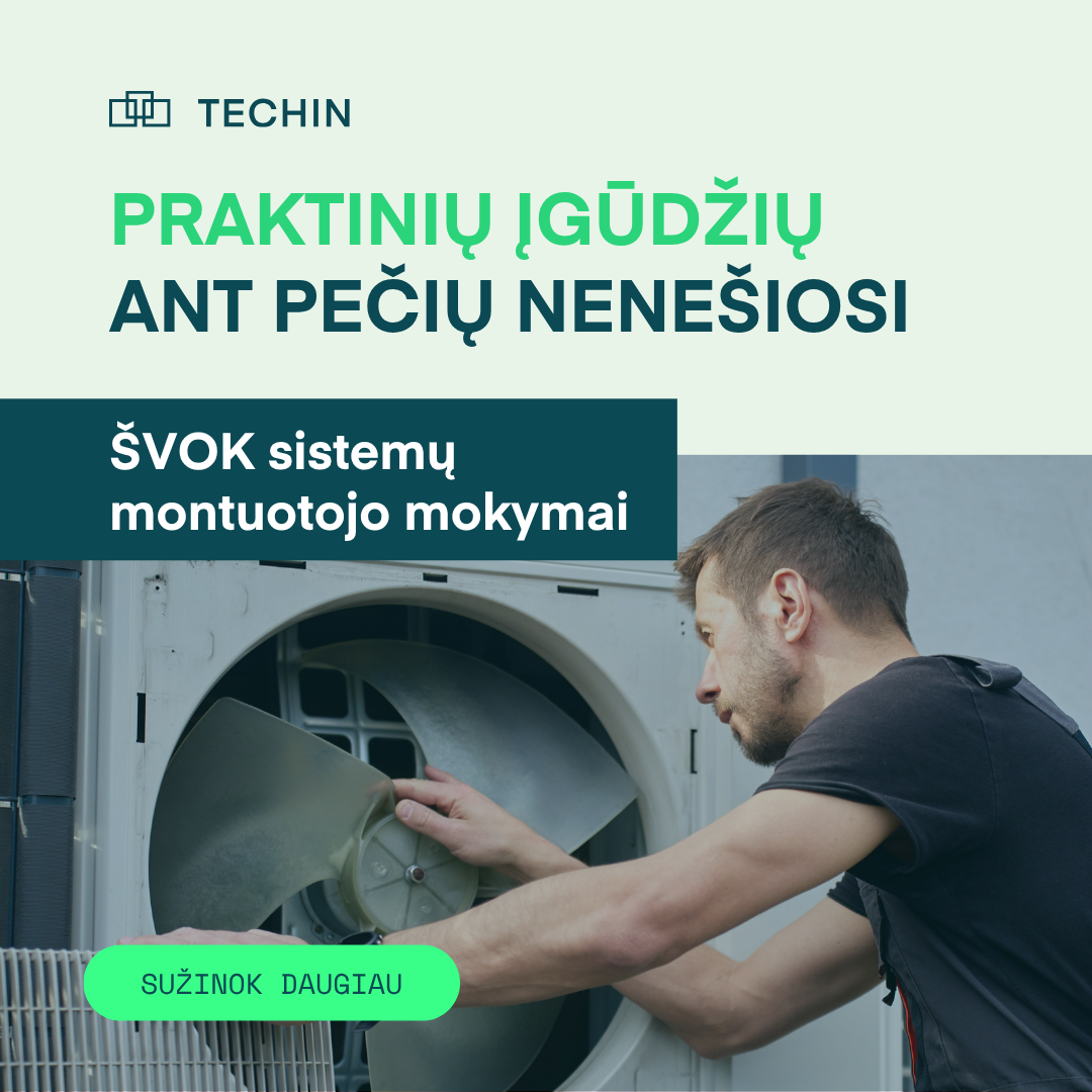 Techin Facebook ad: Karjera, kurios nepakeis DI