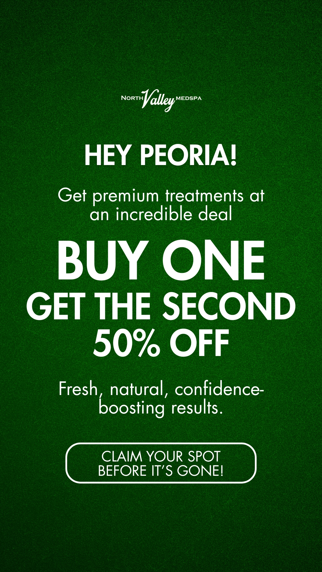 Northvalleymedspa Facebook ad