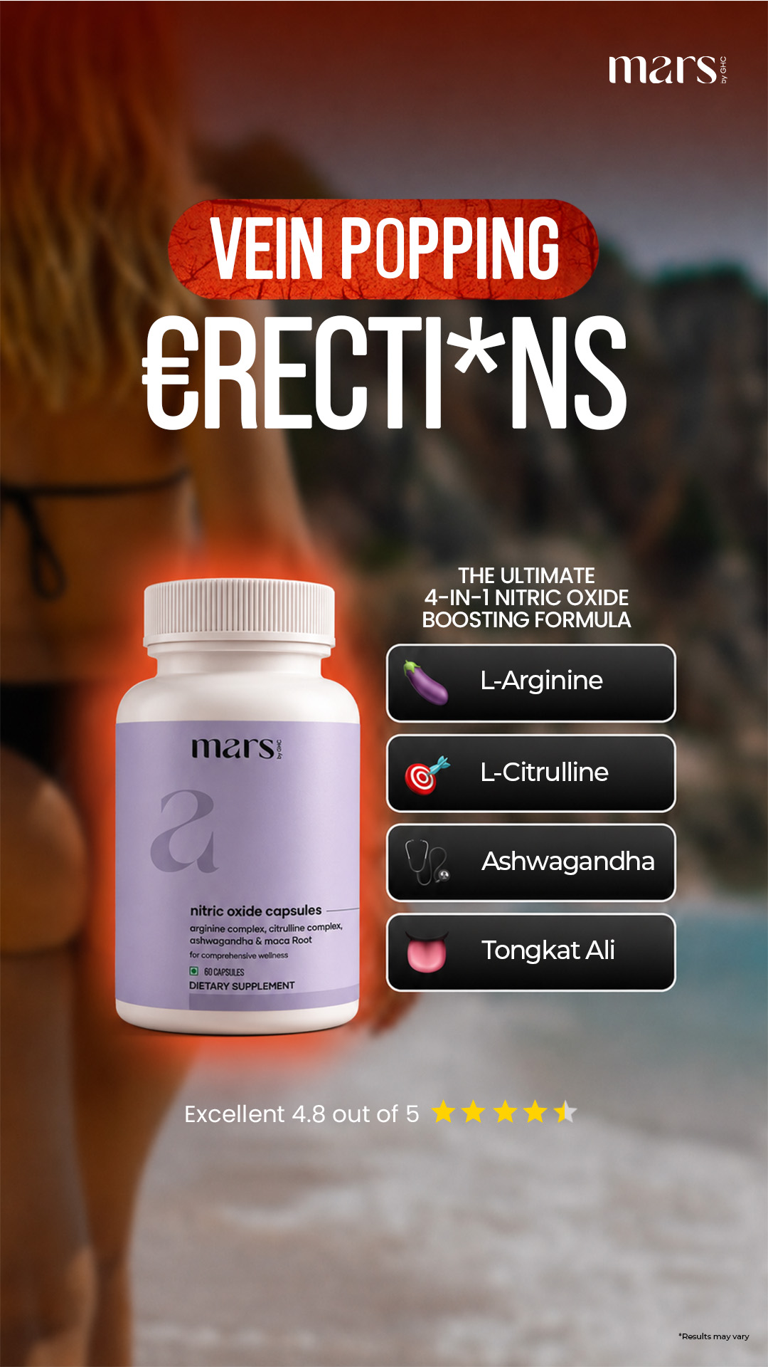 Mars Wellness Supplements Facebook ad