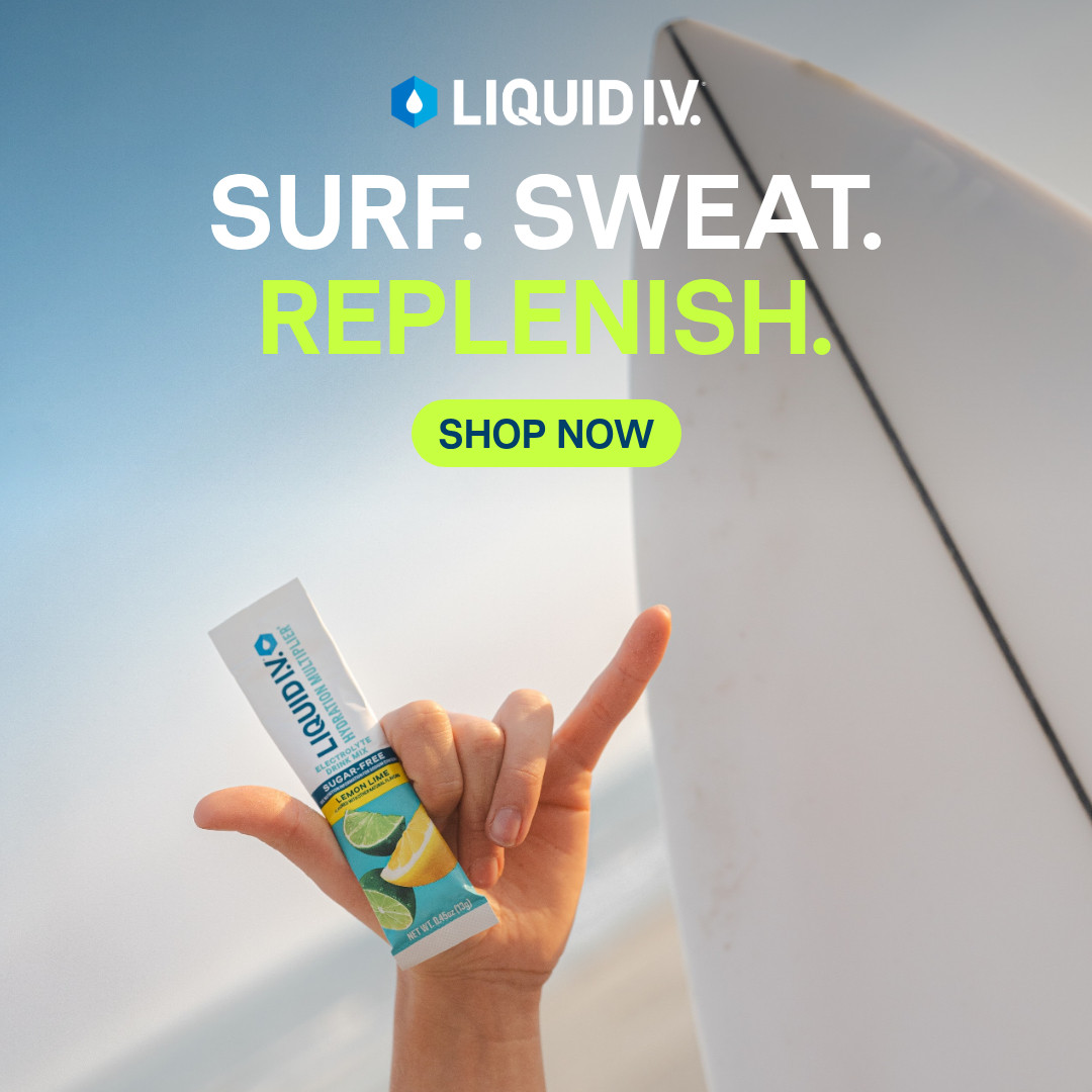 Liquid I.V. Facebook ad: Hydration for the Next Wave