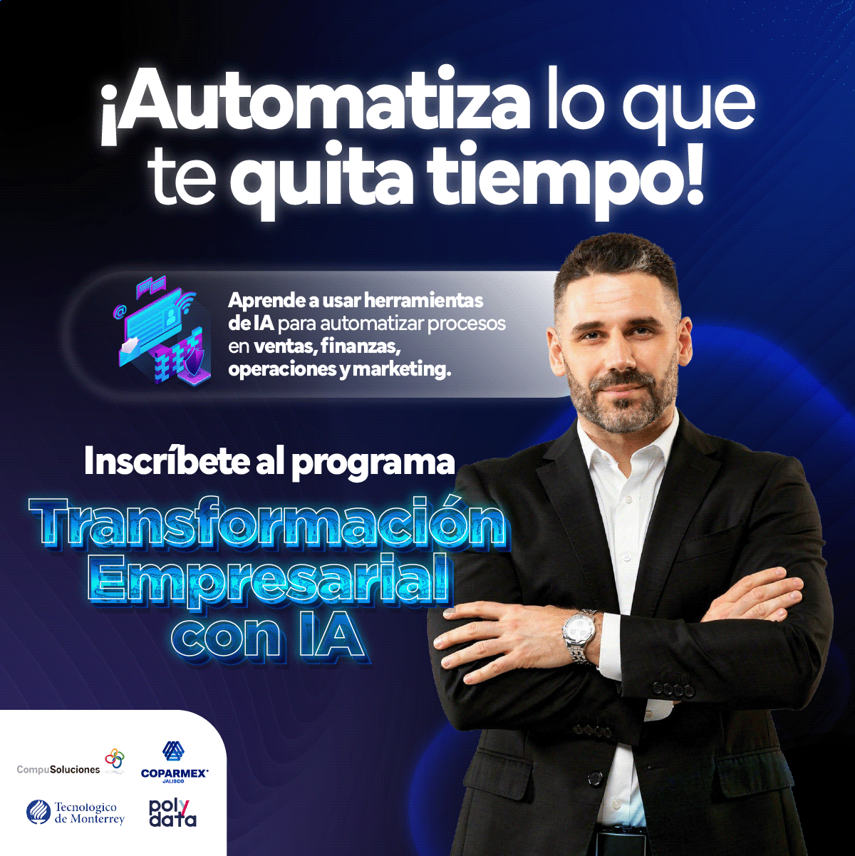Coparmex Jalisco Facebook ad: ¡IA Estratégica!