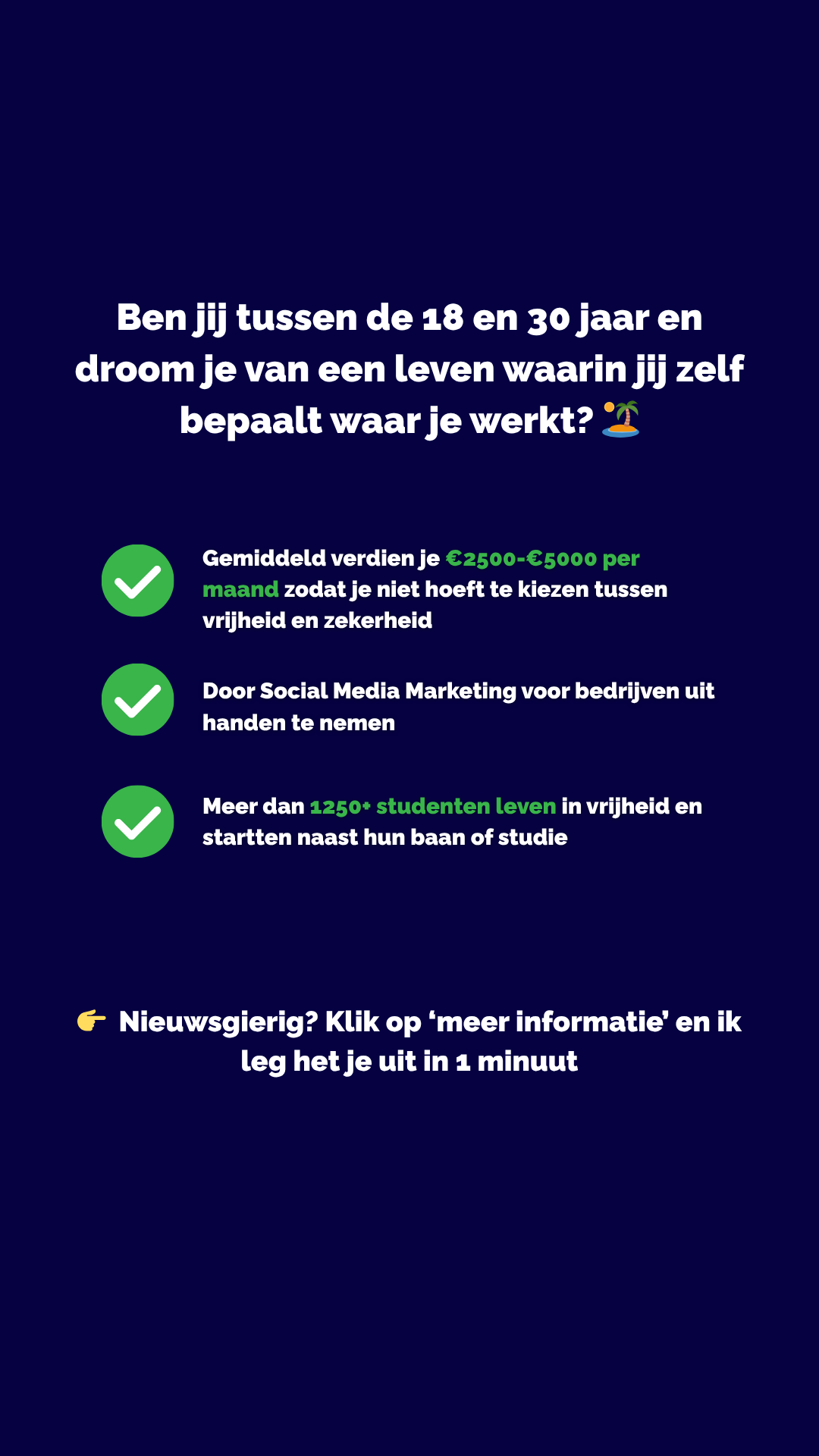 SSA - Werk in vrijheid Facebook ad