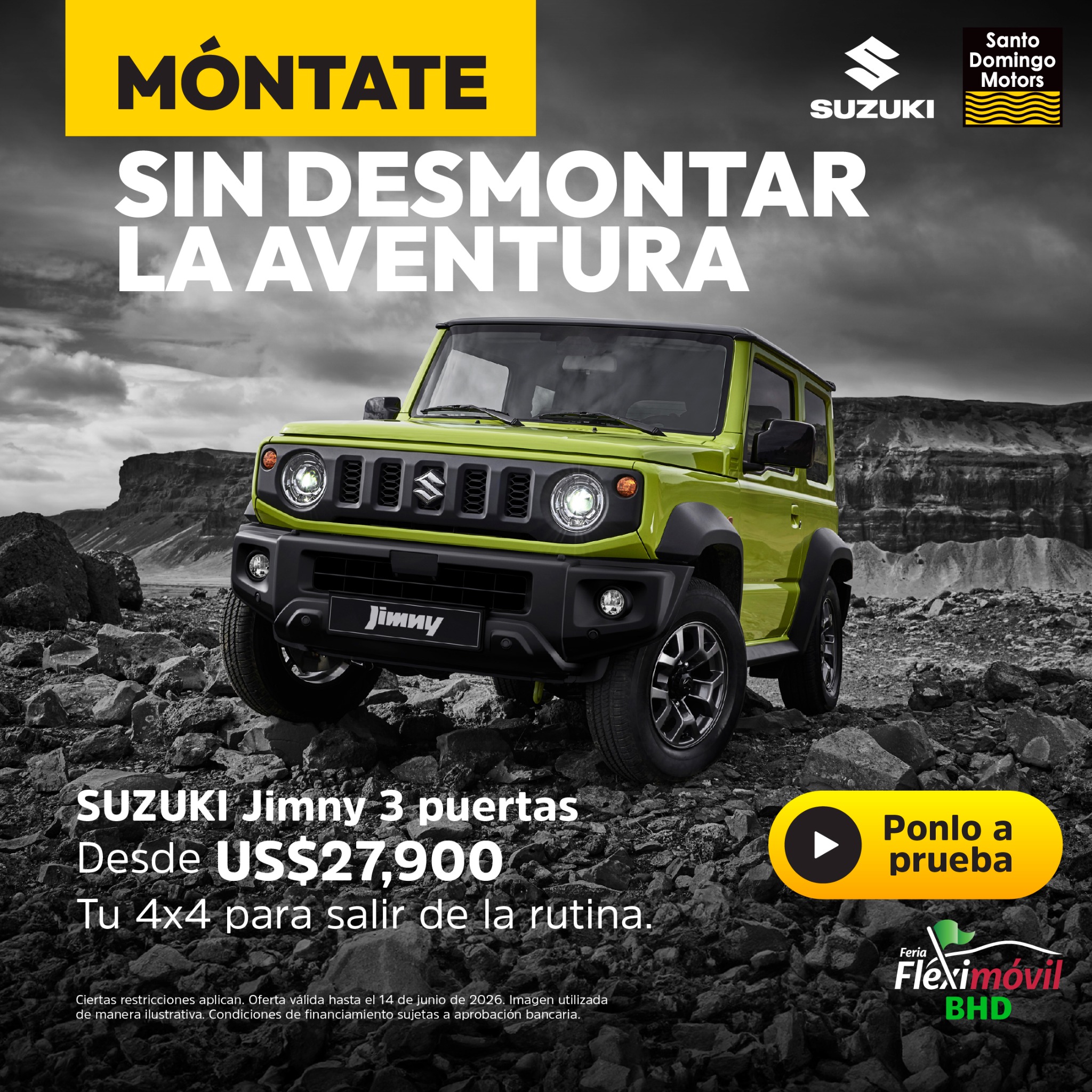 Santo Domingo Motors Facebook ad from Jun 23, 2026