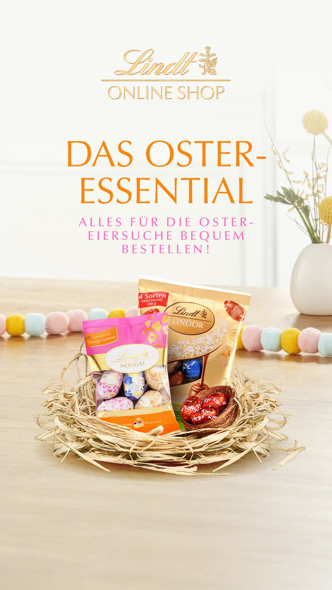 Lindt Facebook ad