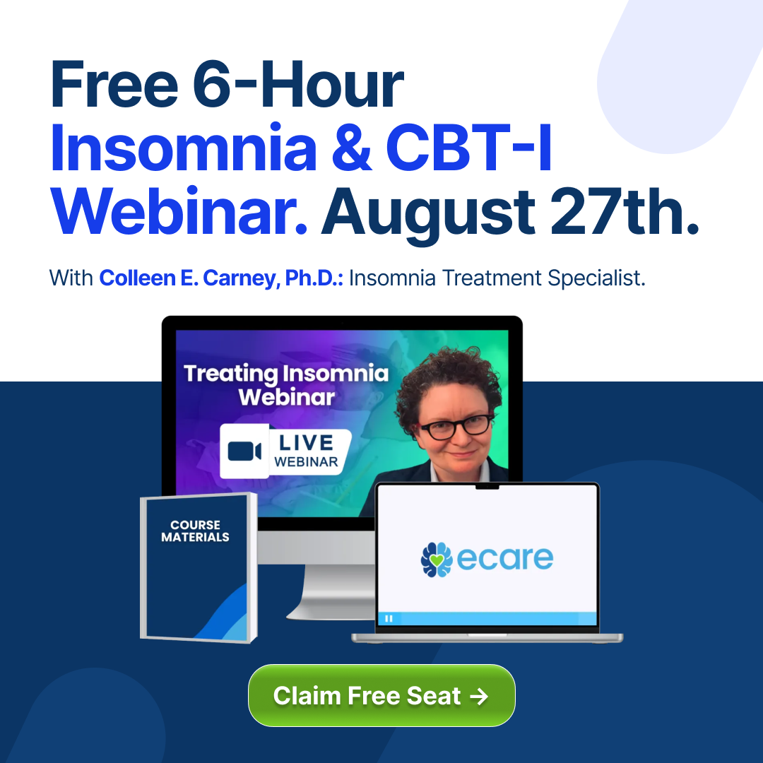 eCare Behavioral Health Institute Facebook ad